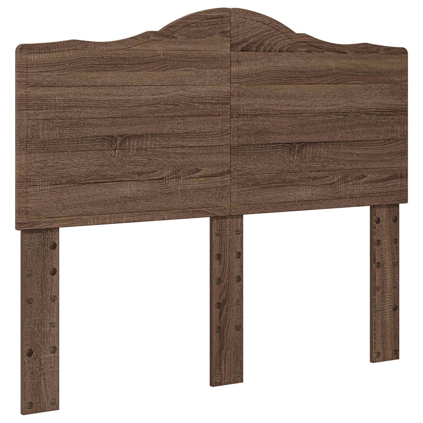 Bedframe met lade Bruin eiken 135 x 190 cm Ingenieurshout is nu te koop bij PeponiXL, paradijselijk wonen!