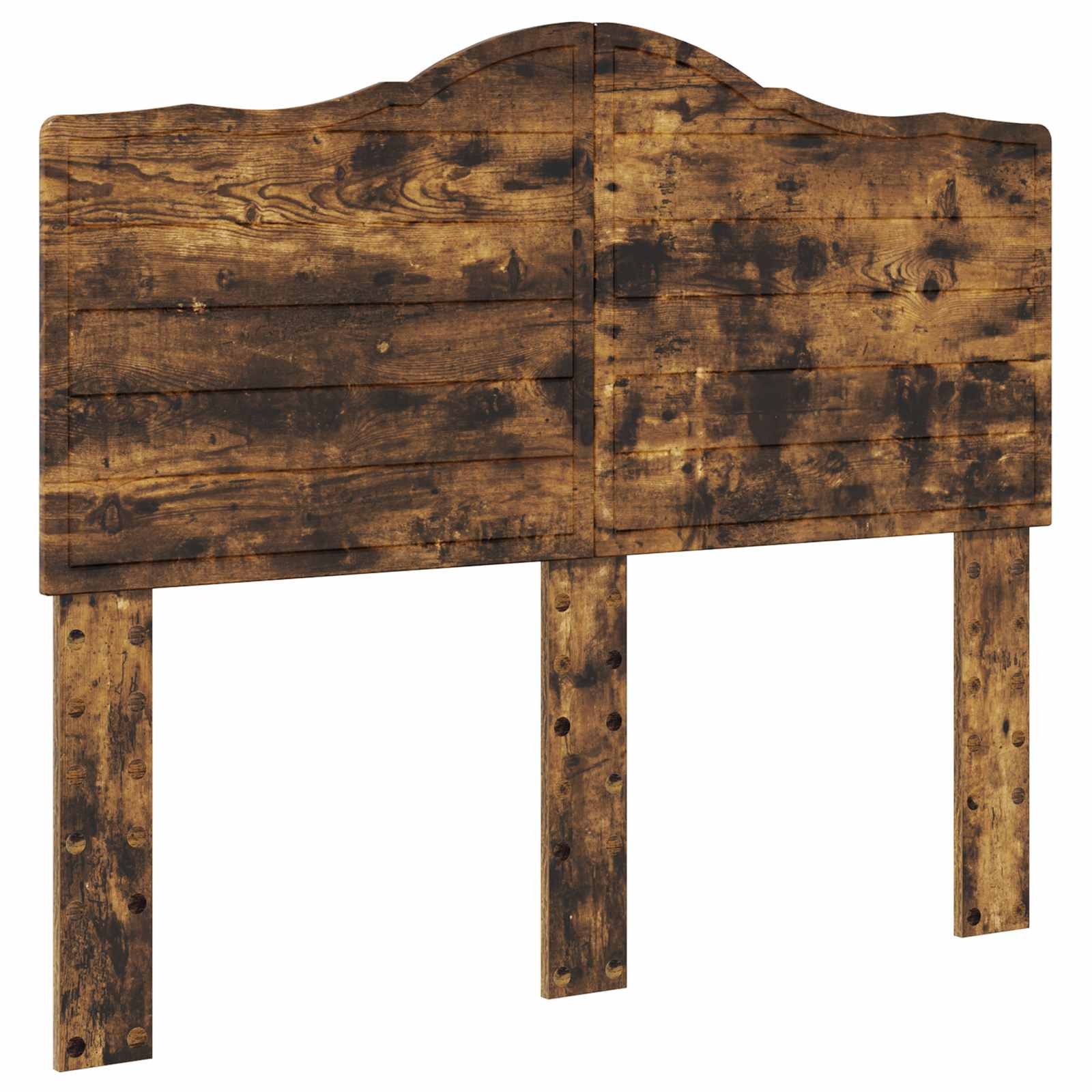 Bedframe met lade Gerookte Eik 120 x 190 cm Ingenieurshout is nu te koop bij PeponiXL, paradijselijk wonen!