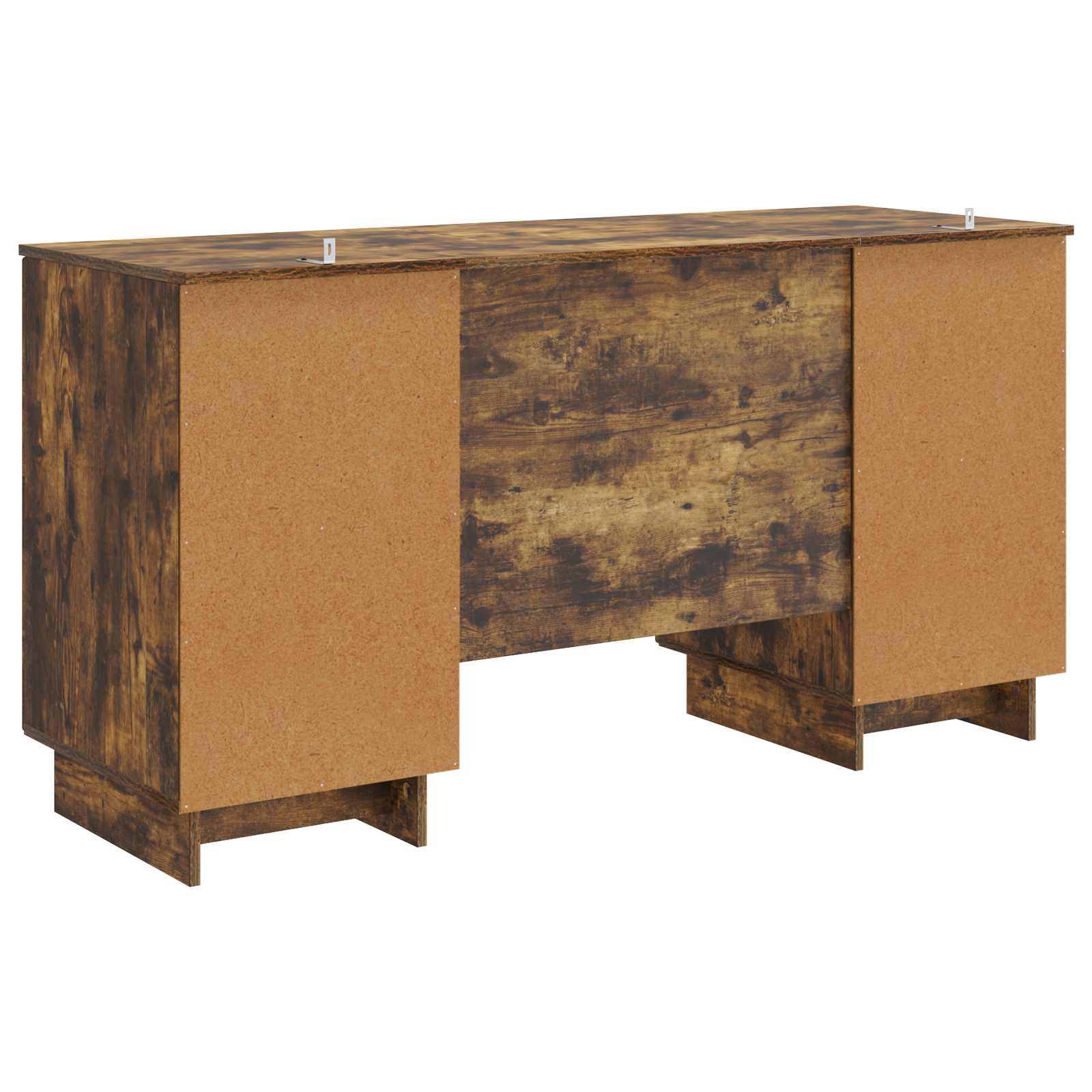 Bureau Gerookt eiken Bewerkt hout 142,5 x 50 x 75 cm is nu te koop bij PeponiXL, paradijselijk wonen!