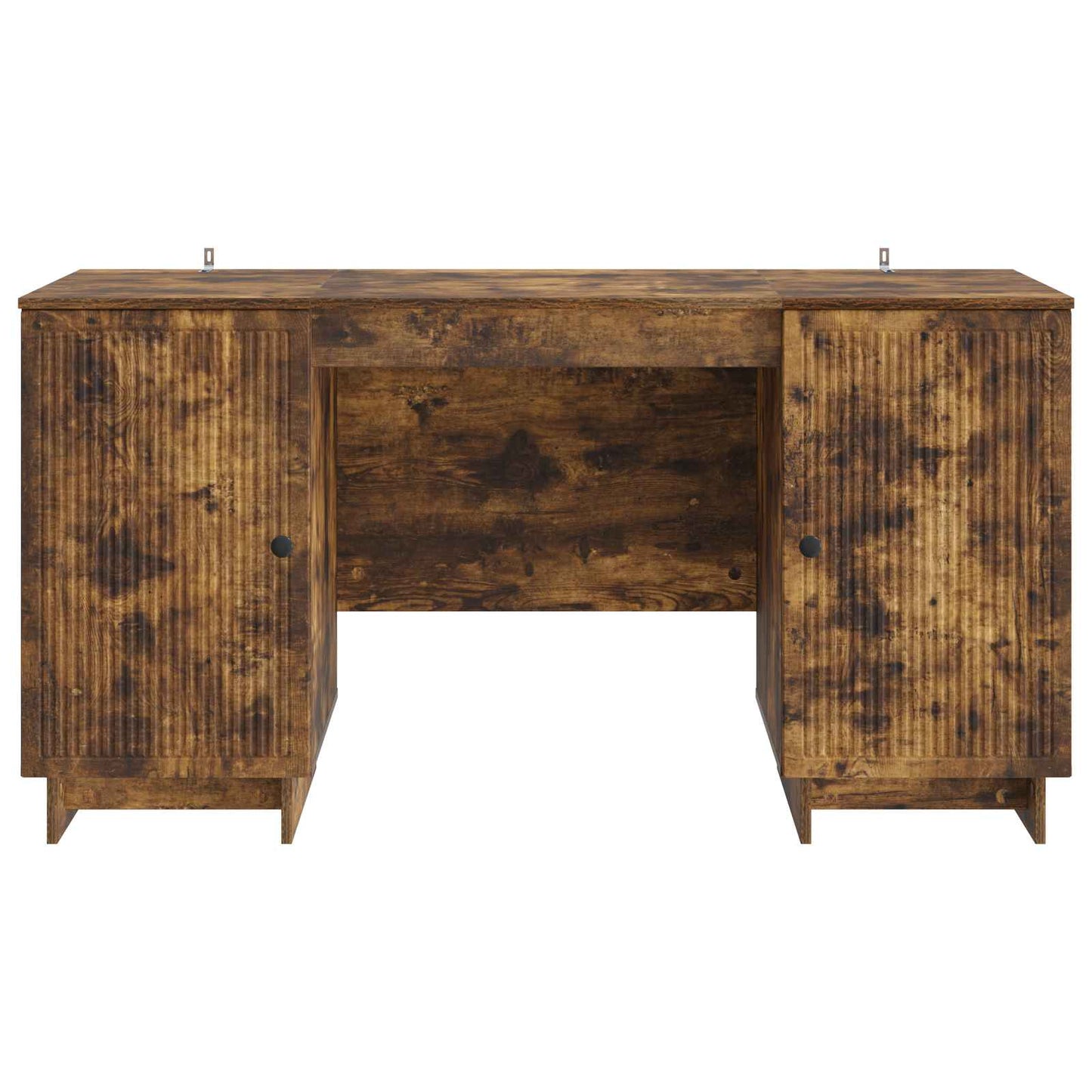 Bureau Gerookt eiken Bewerkt hout 142,5 x 50 x 75 cm is nu te koop bij PeponiXL, paradijselijk wonen!