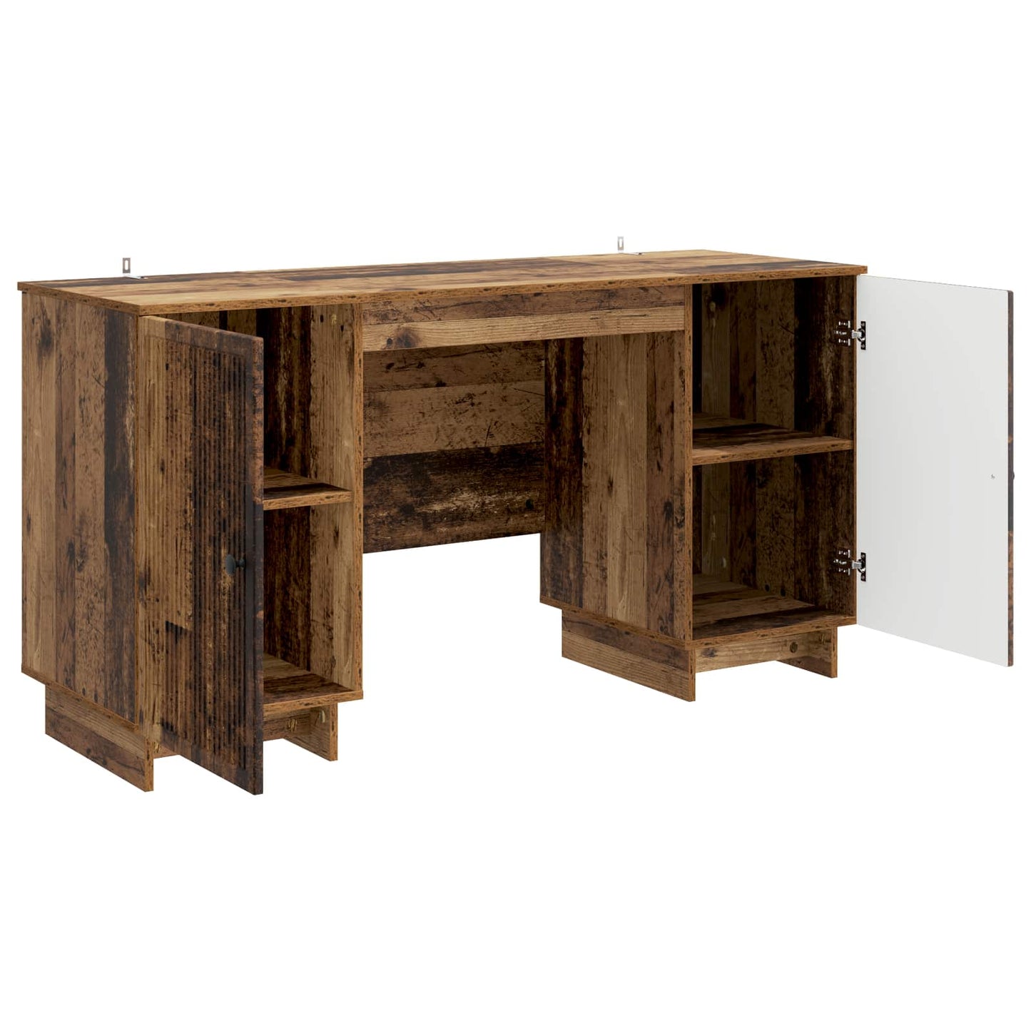 Bureau Oud hout Bewerkt hout 142,5 x 50 x 75 cm is nu te koop bij PeponiXL, paradijselijk wonen!