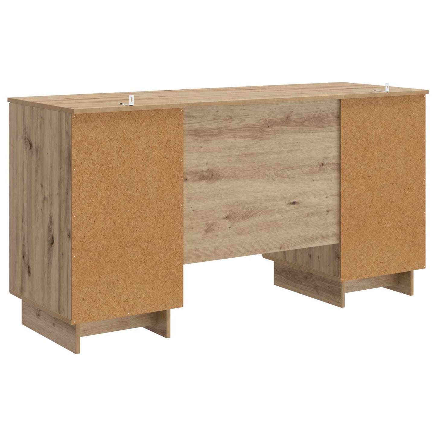 Bureau Artisanaal eiken Bewerkt hout 142,5 x 50 x 75 cm is nu te koop bij PeponiXL, paradijselijk wonen!