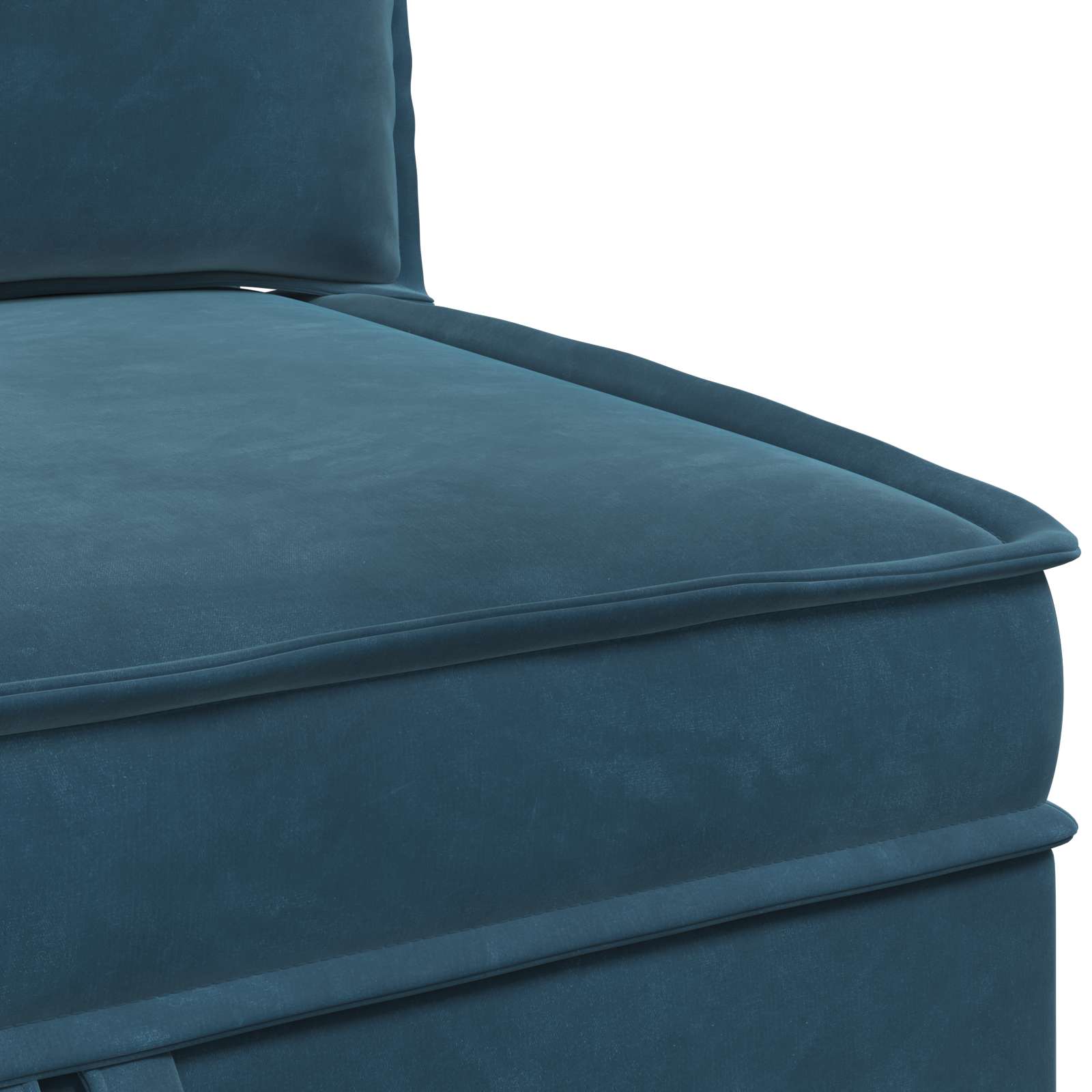Bank met opslag Blauw Fluweel is nu te koop bij PeponiXL, paradijselijk wonen!