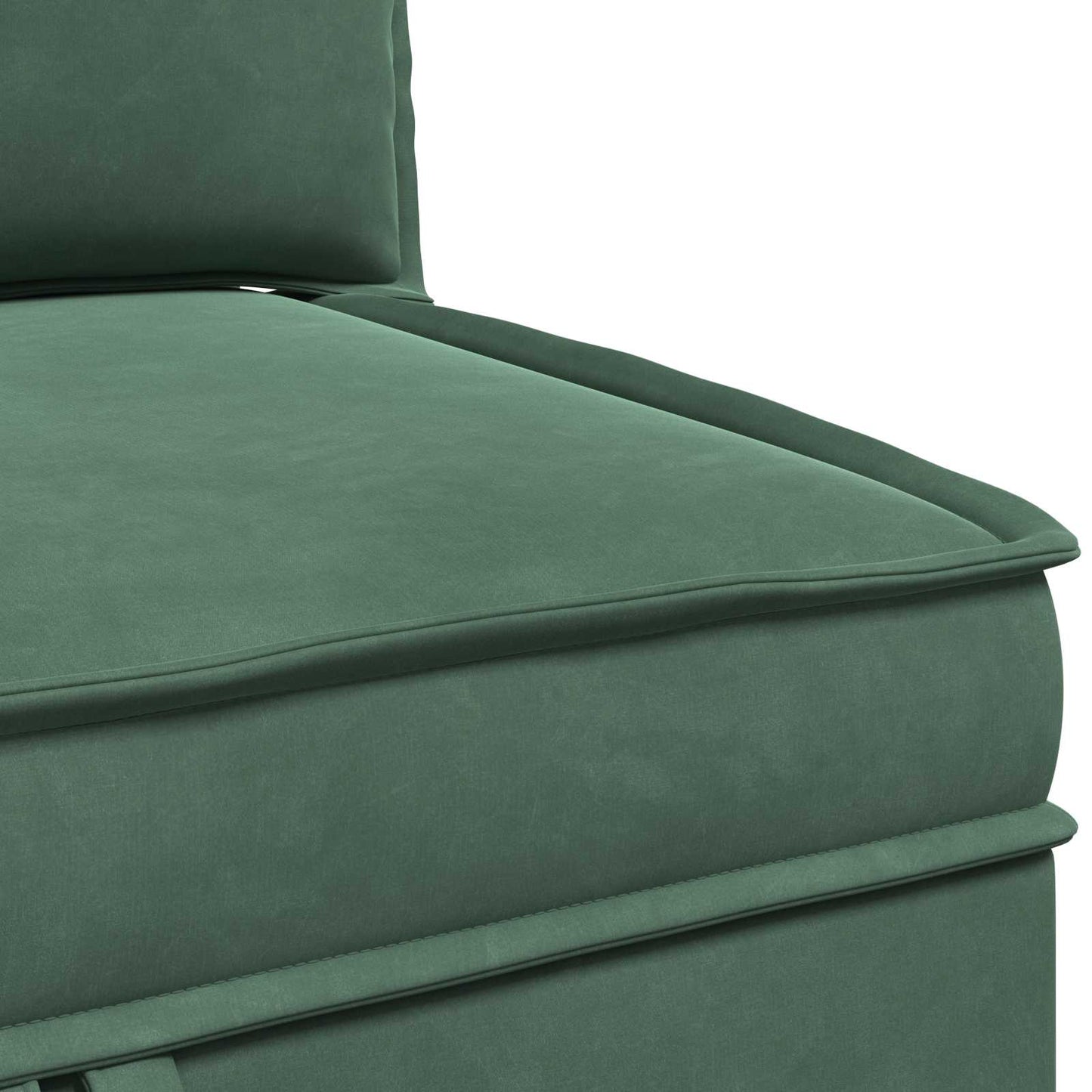 Bank met opslag Zeegroen Fluweel is nu te koop bij PeponiXL, paradijselijk wonen!
