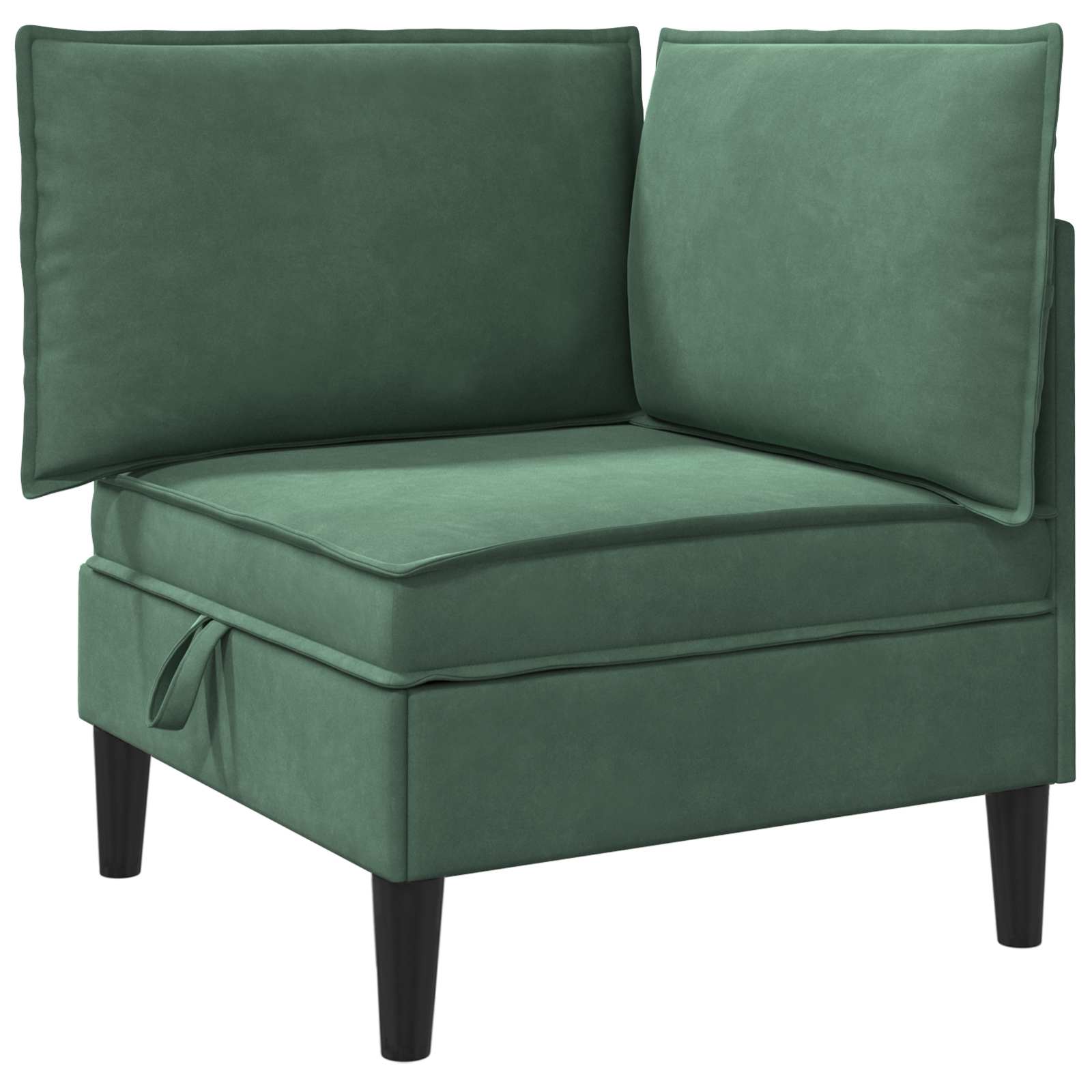 Bank met opslag Zeegroen Fluweel is nu te koop bij PeponiXL, paradijselijk wonen!