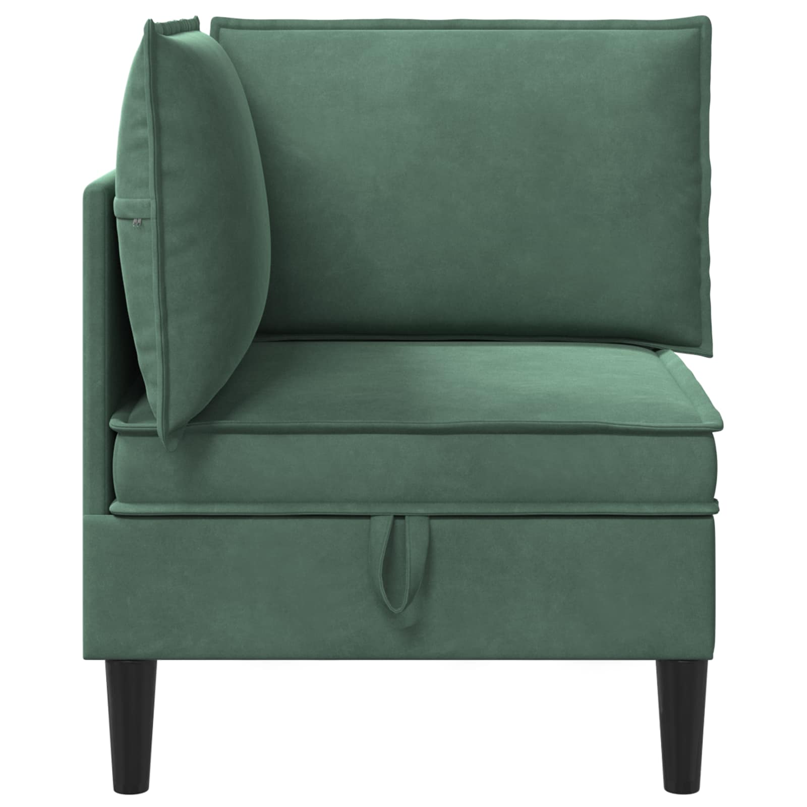 Bank met opslag Zeegroen Fluweel is nu te koop bij PeponiXL, paradijselijk wonen!