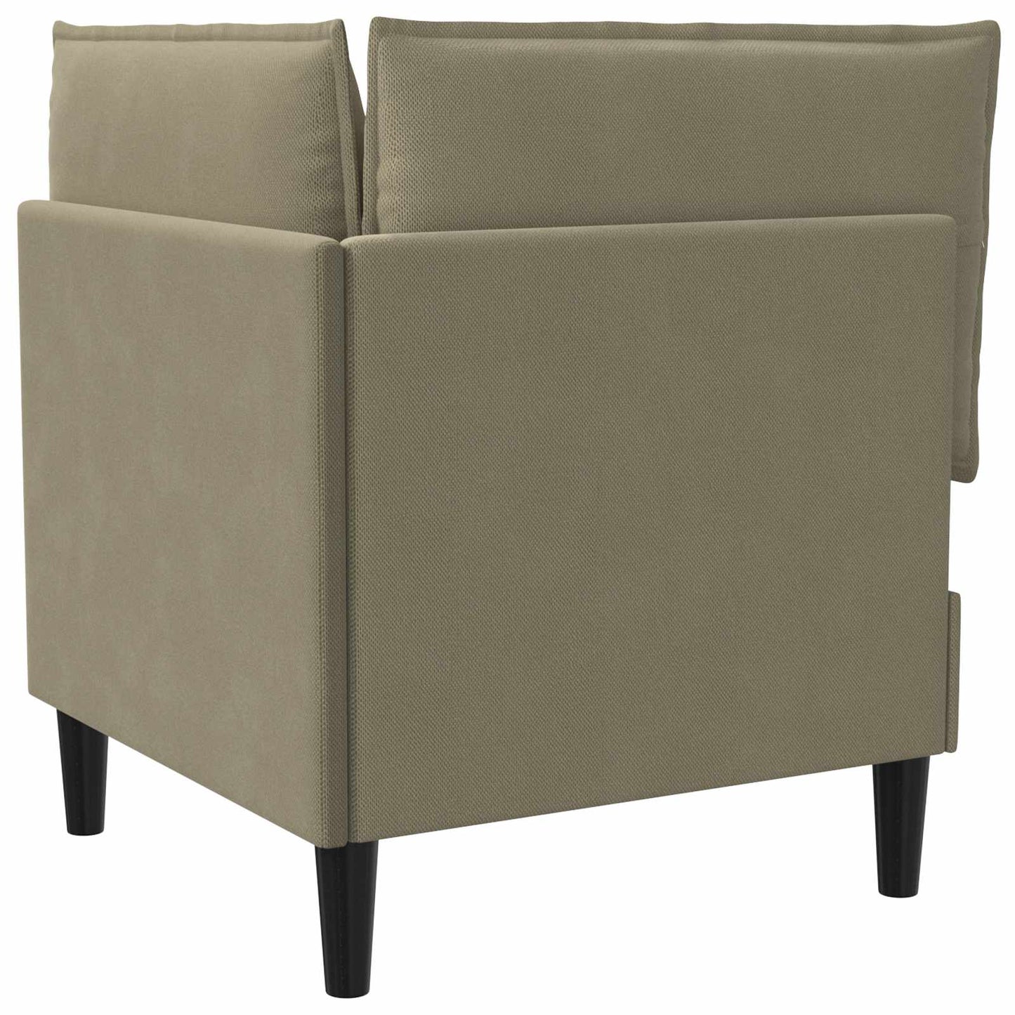 Hoeksofa met Opbergruimte Kaki Fluweel is nu te koop bij PeponiXL, paradijselijk wonen!