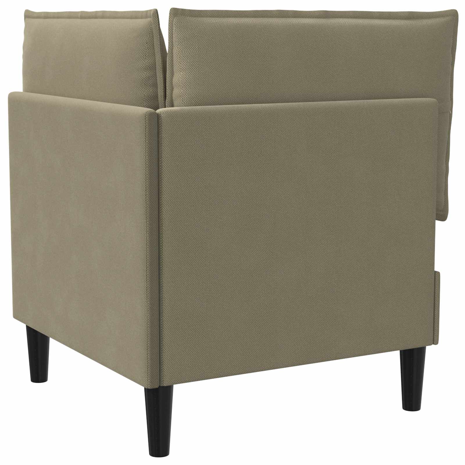 Hoeksofa met Opbergruimte Kaki Fluweel is nu te koop bij PeponiXL, paradijselijk wonen!
