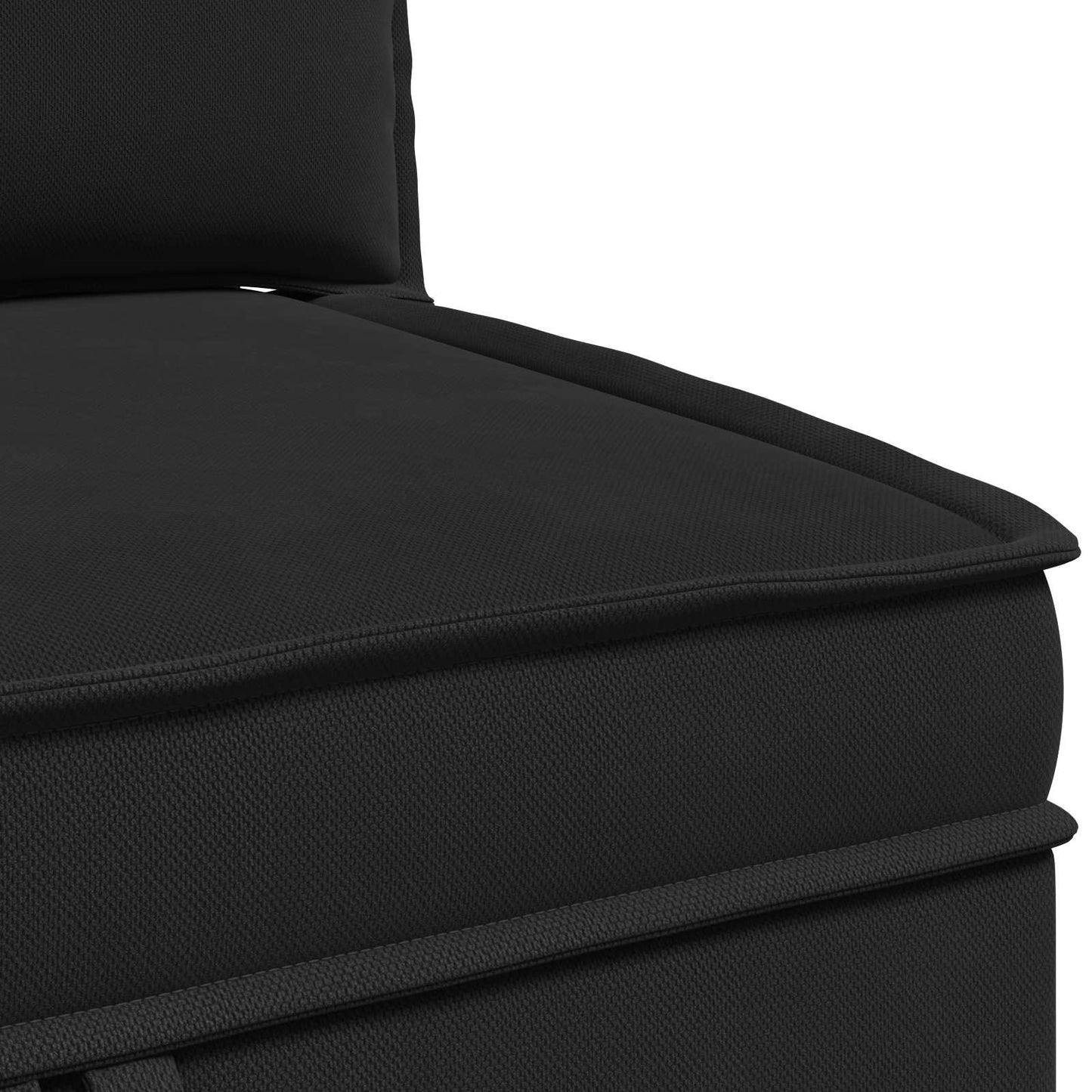Hoeksofa met Opbergruimte Zwart Fluweel is nu te koop bij PeponiXL, paradijselijk wonen!