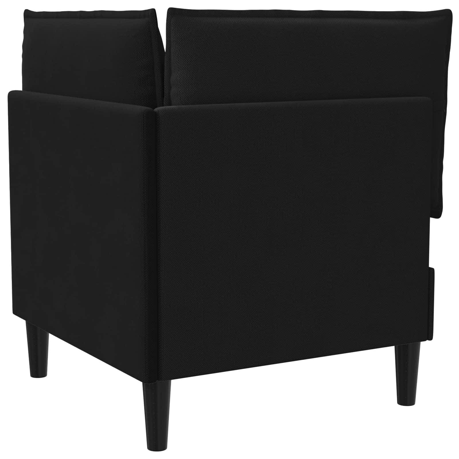 Hoeksofa met Opbergruimte Zwart Fluweel is nu te koop bij PeponiXL, paradijselijk wonen!