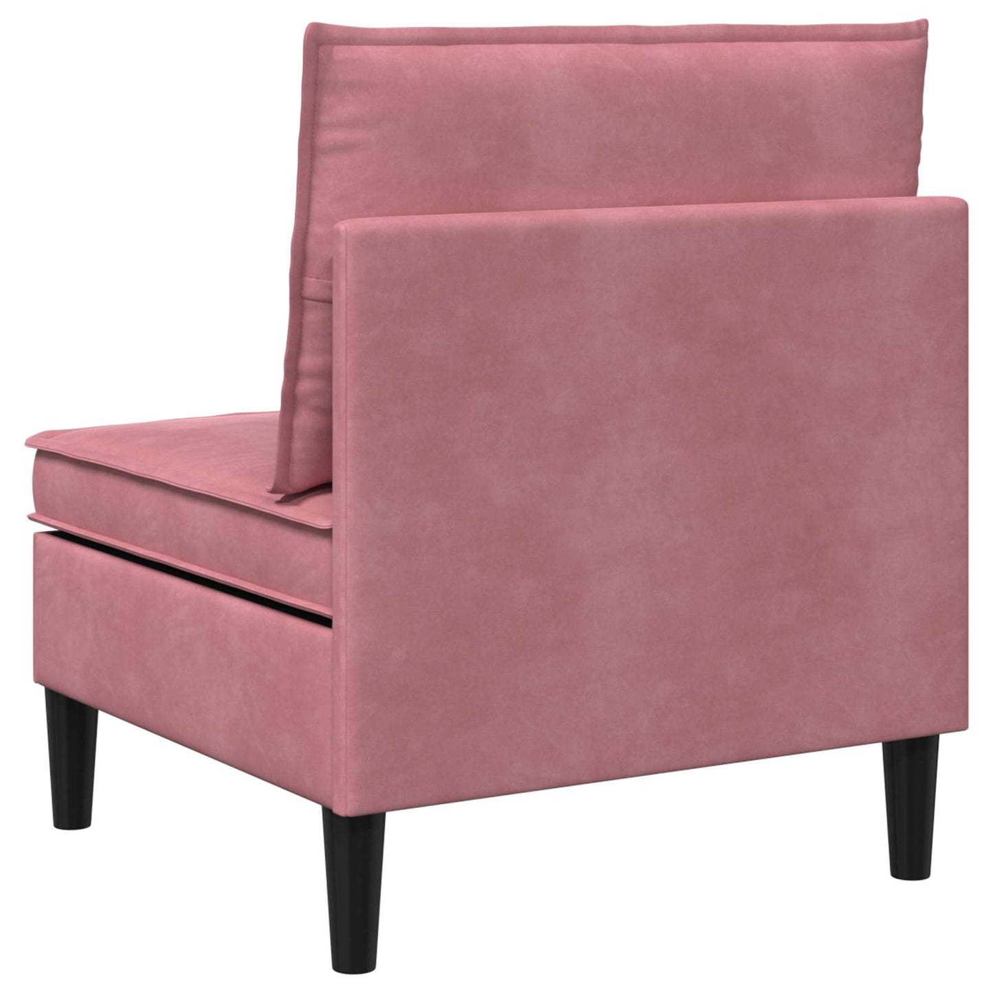 Middelste Bank met Opbergruimte Roze Fluweel is nu te koop bij PeponiXL, paradijselijk wonen!