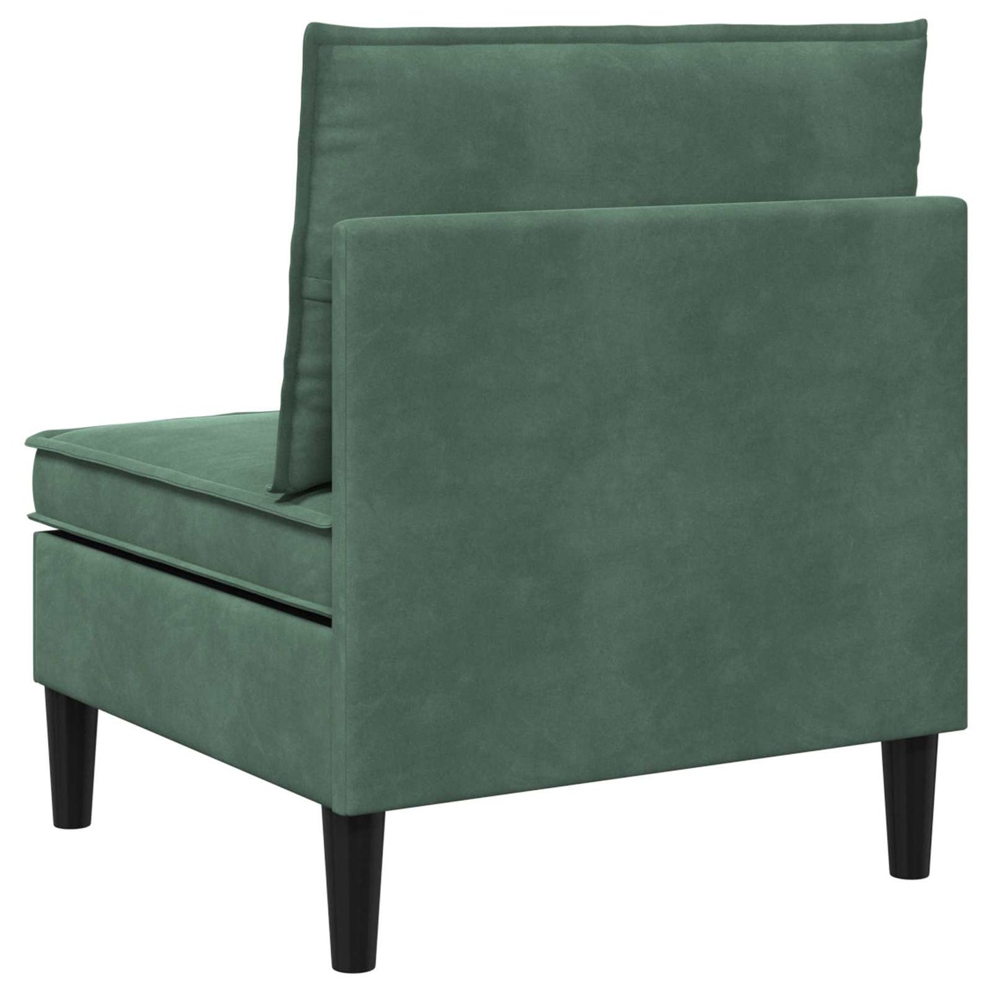 Middelste Bank met Opbergruimte Zeegroen Fluweel is nu te koop bij PeponiXL, paradijselijk wonen!