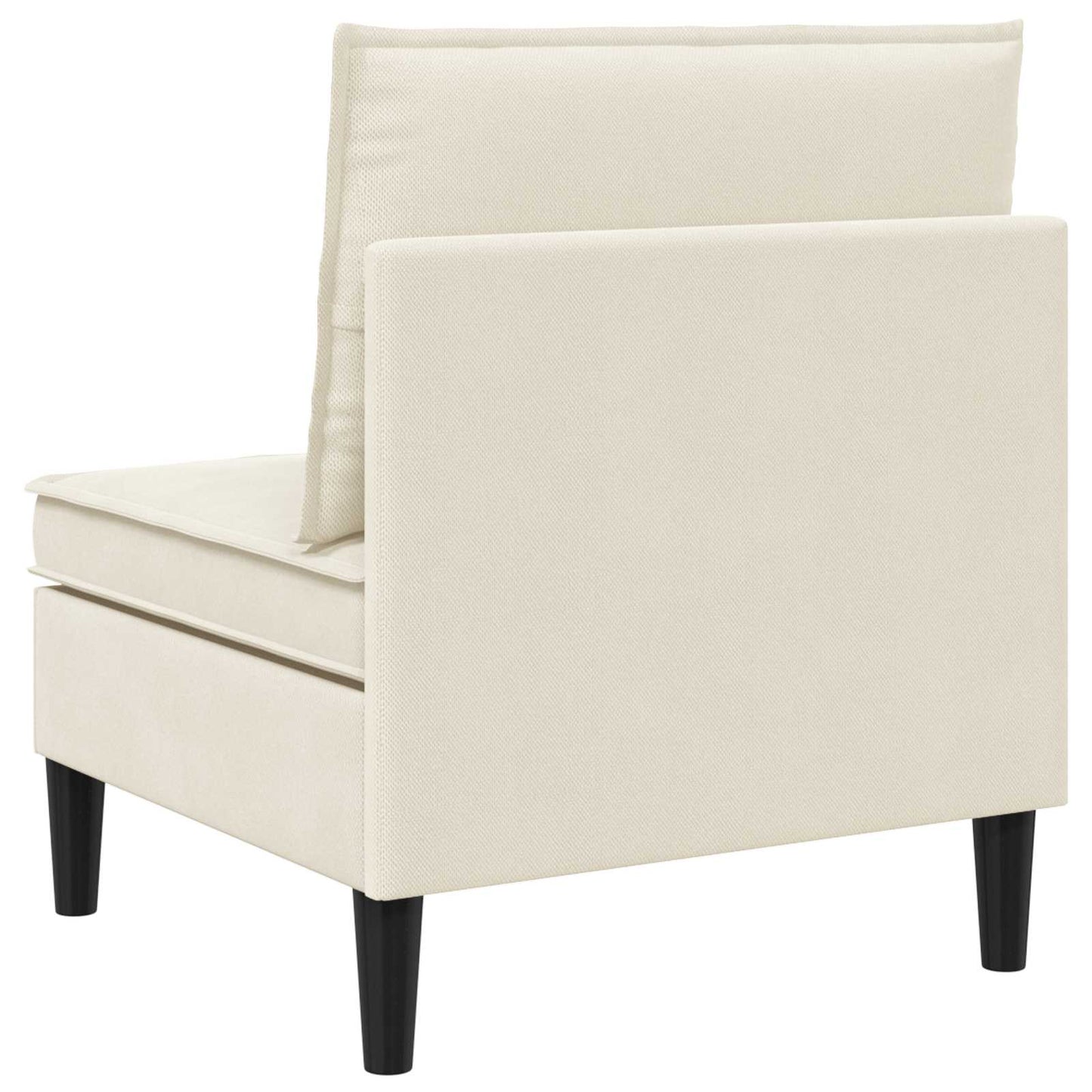 Middelse Sofa met Opbergruimte Crèmekleurig Fluweel is nu te koop bij PeponiXL, paradijselijk wonen!