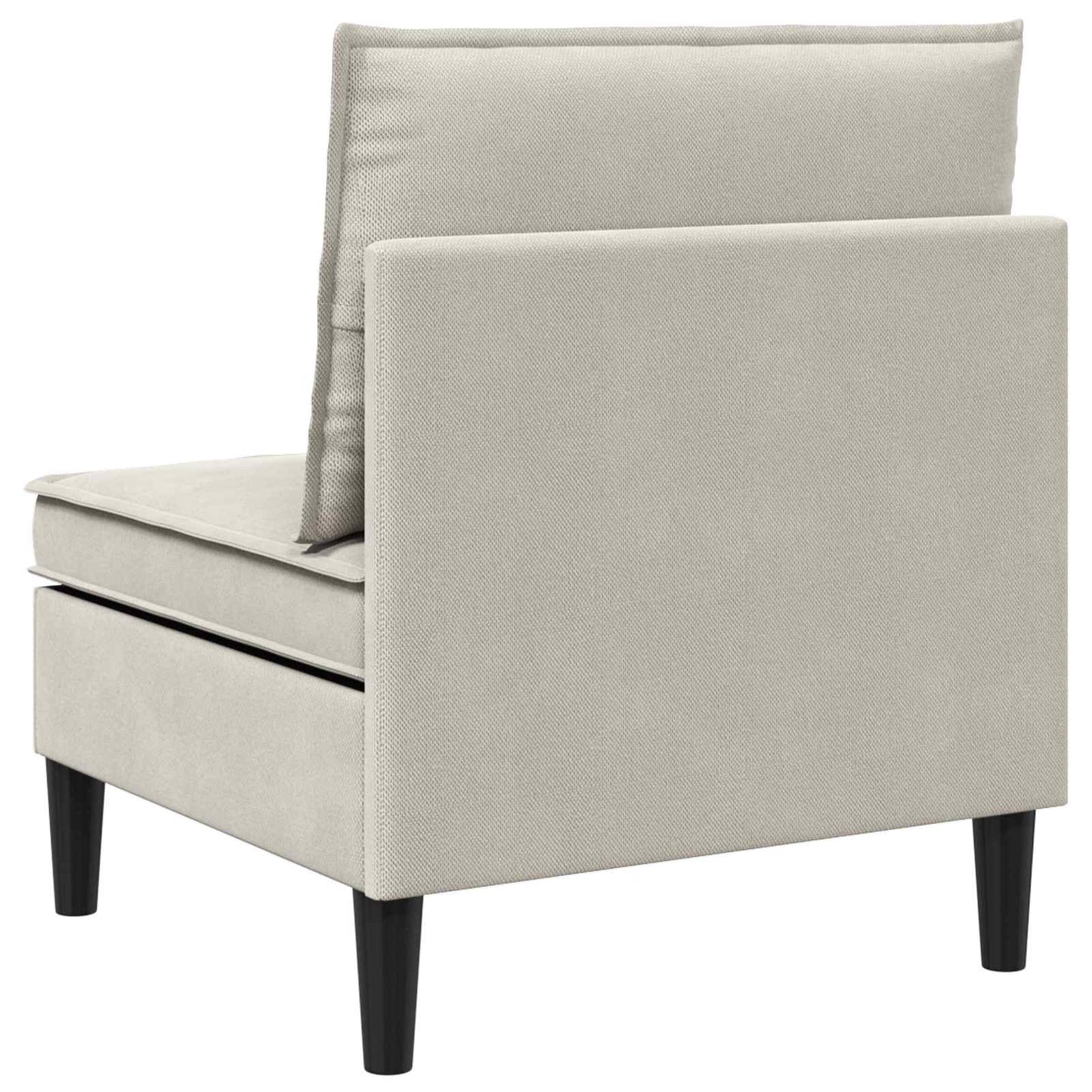 Middelse Sofa met Opbergruimte Havermout Fluweel is nu te koop bij PeponiXL, paradijselijk wonen!