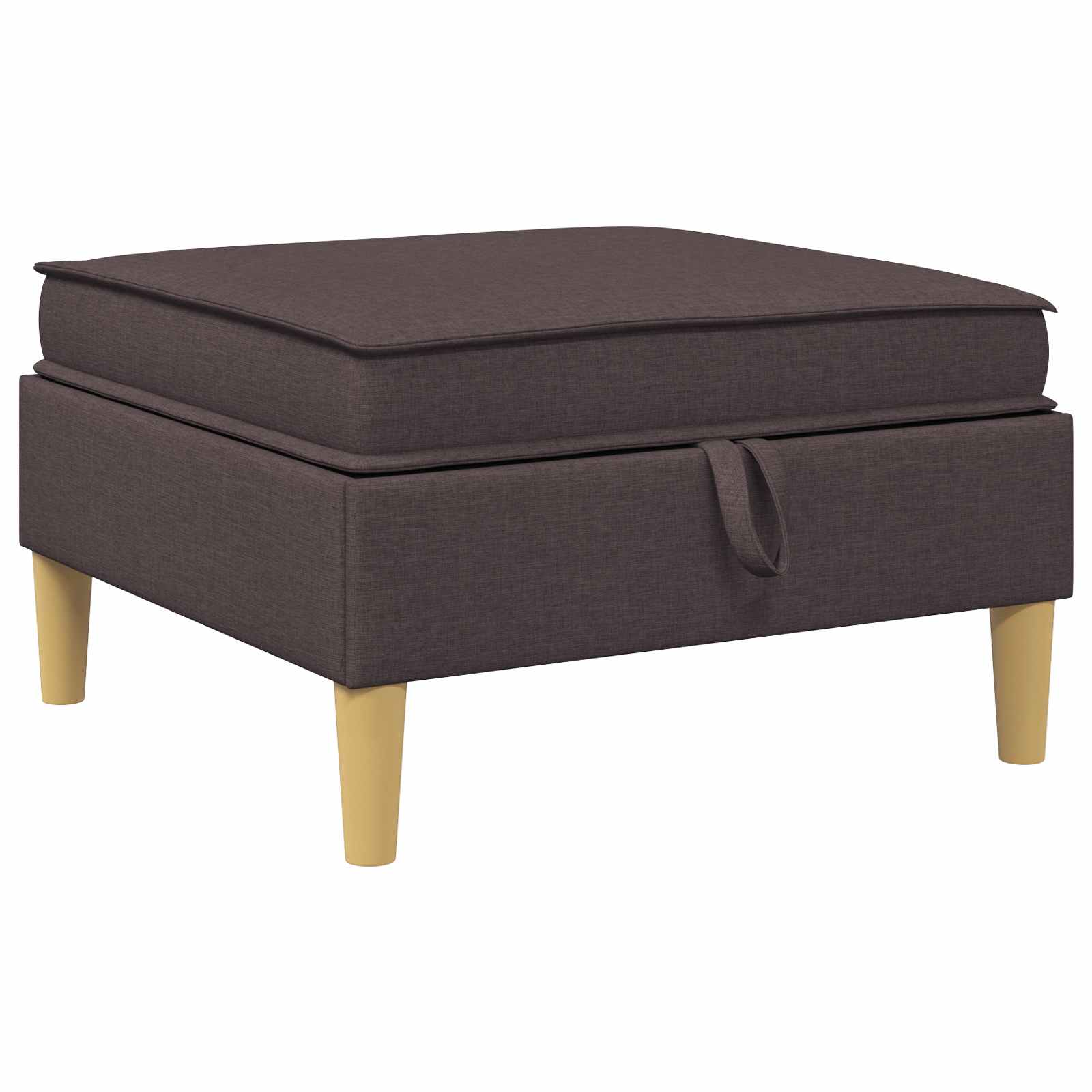 Sofa Kruk met Opslag Donkerbruin Stof is nu te koop bij PeponiXL, paradijselijk wonen!