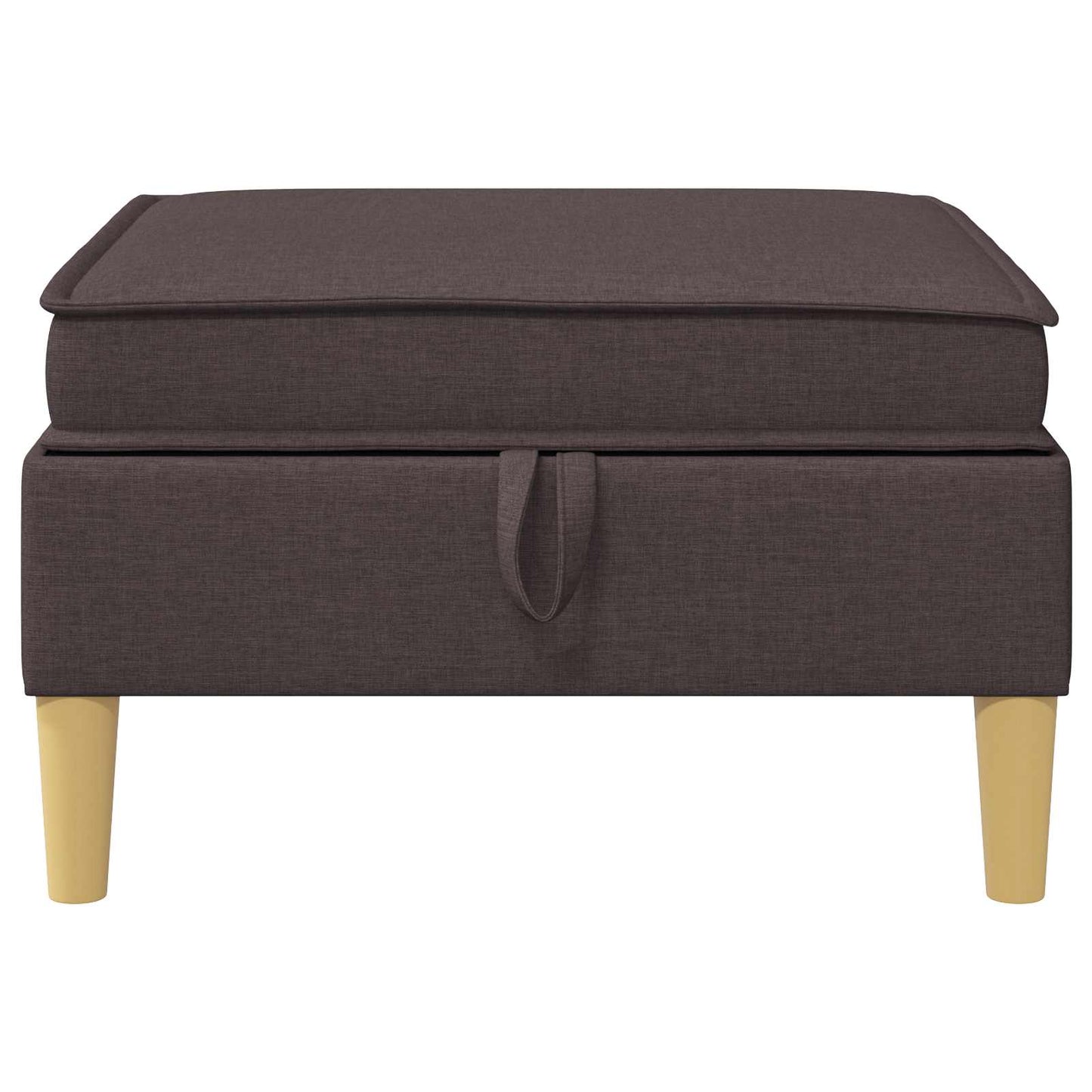 Sofa Kruk met Opslag Donkerbruin Stof is nu te koop bij PeponiXL, paradijselijk wonen!