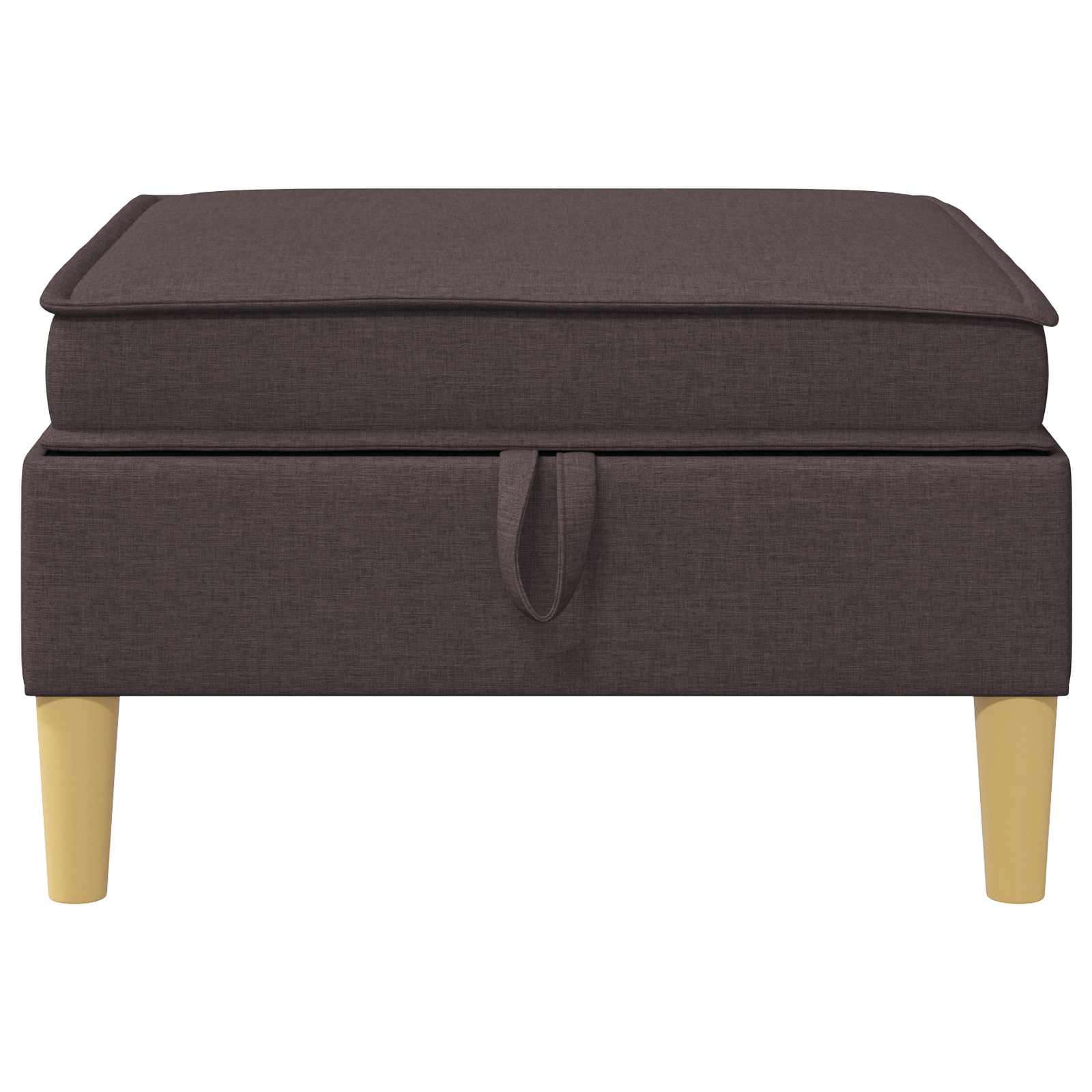 Sofa Kruk met Opslag Donkerbruin Stof is nu te koop bij PeponiXL, paradijselijk wonen!