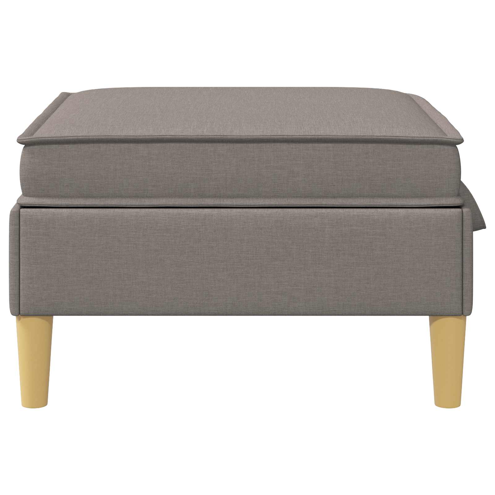 Sofa Kruk met Opslag Taupe Stof is nu te koop bij PeponiXL, paradijselijk wonen!