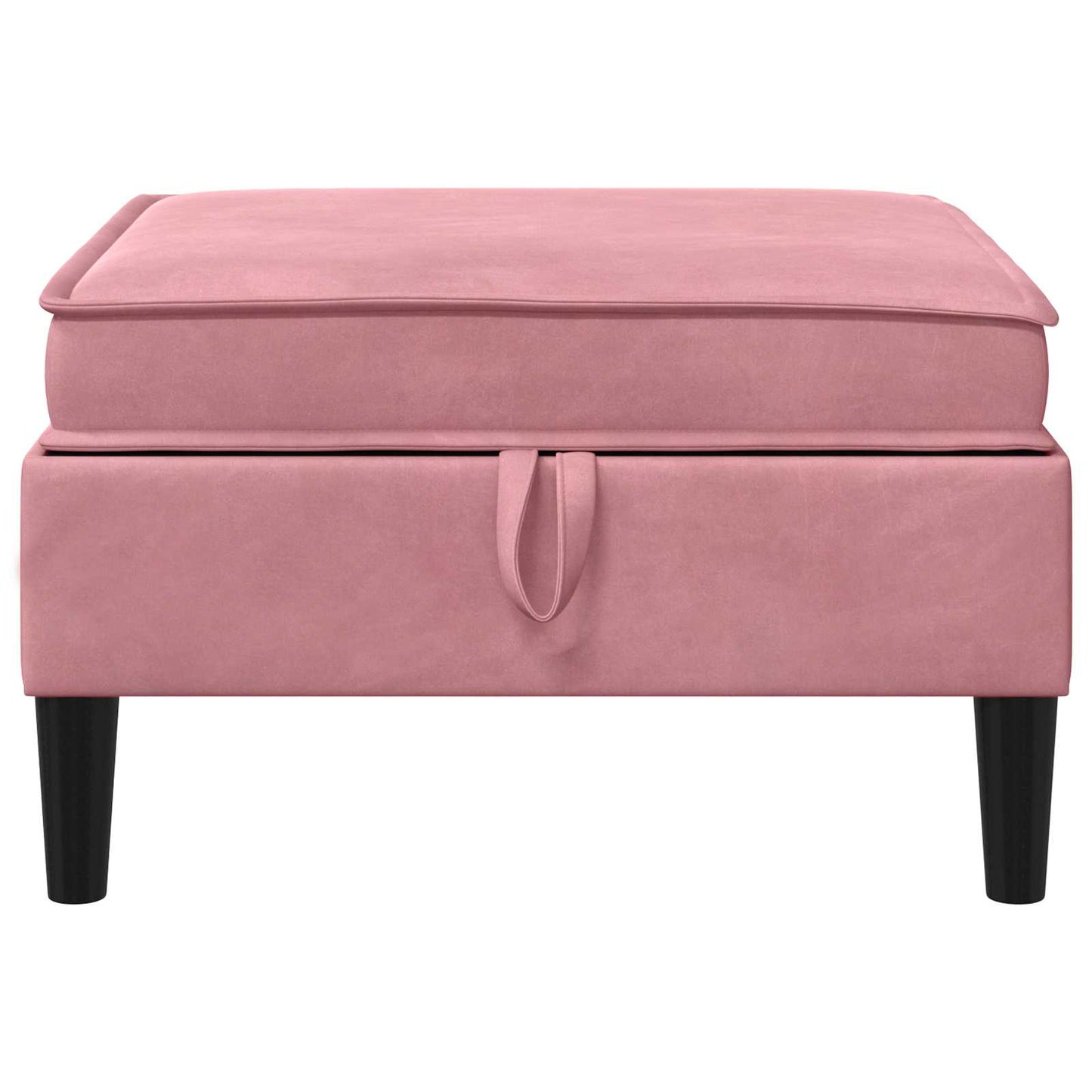 Sofa Kruk met Opslag Roze Fluweel is nu te koop bij PeponiXL, paradijselijk wonen!