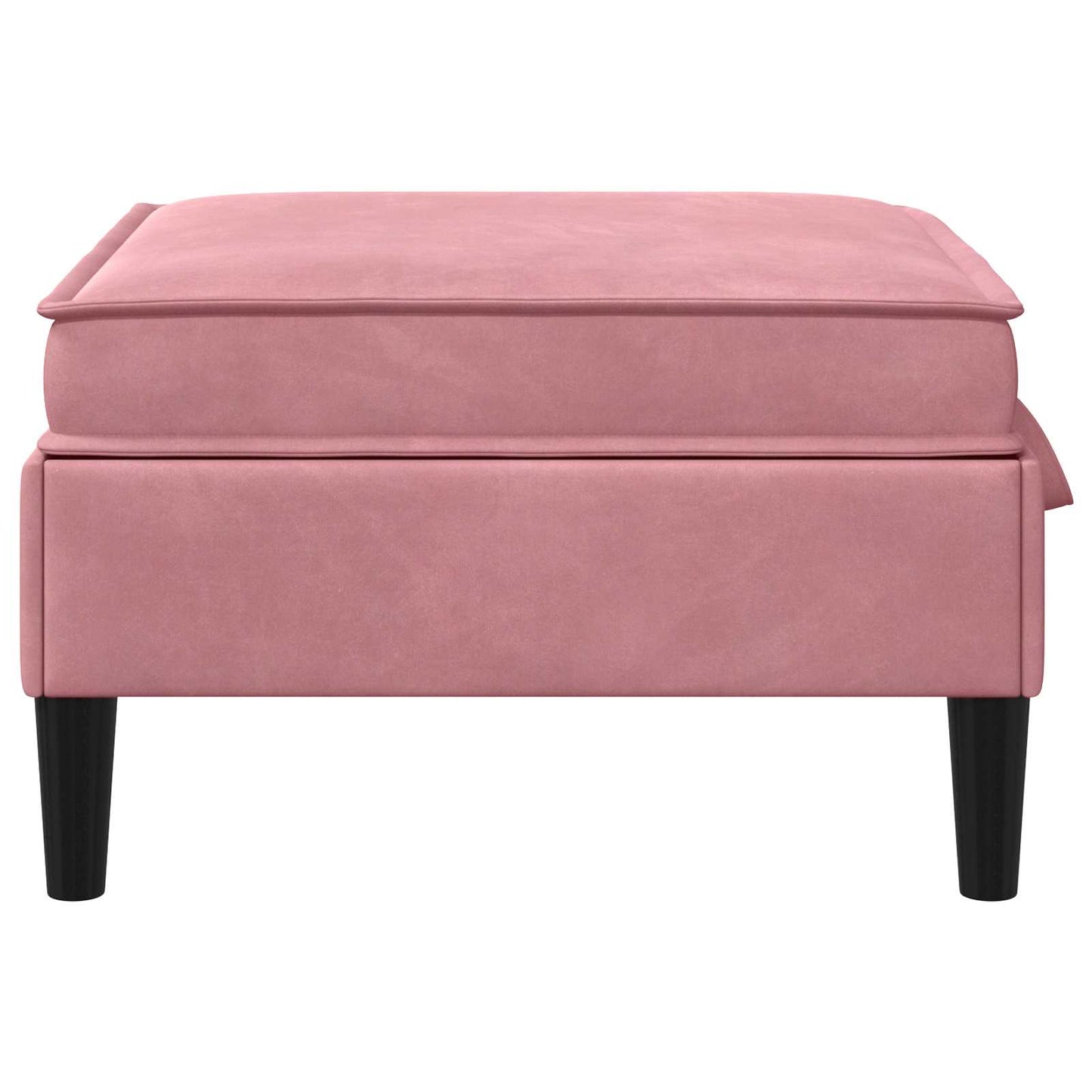 Sofa Kruk met Opslag Roze Fluweel is nu te koop bij PeponiXL, paradijselijk wonen!