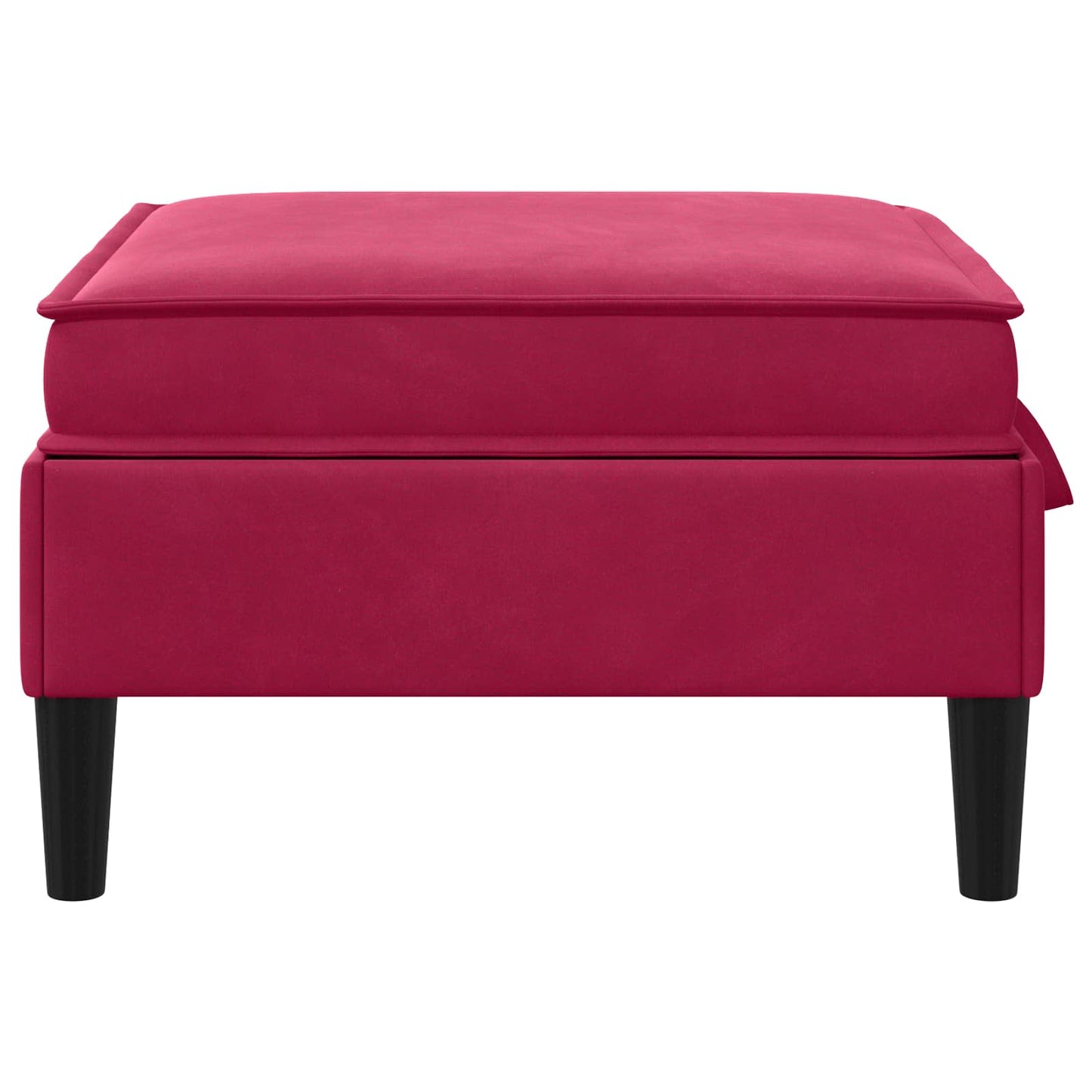 Sofa Kruk met Opslag Wijnrood Fluweel is nu te koop bij PeponiXL, paradijselijk wonen!