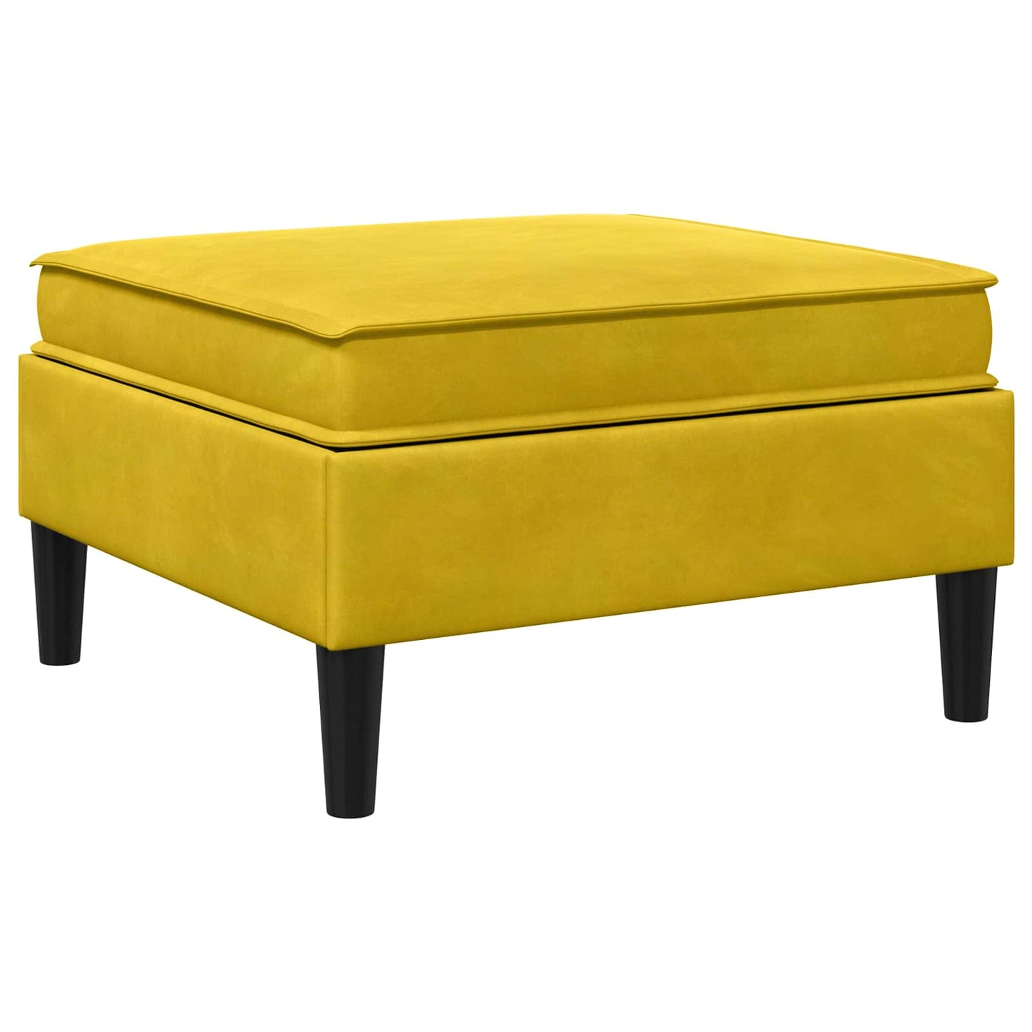 Sofa Kruk met Opslag Geel Fluweel is nu te koop bij PeponiXL, paradijselijk wonen!