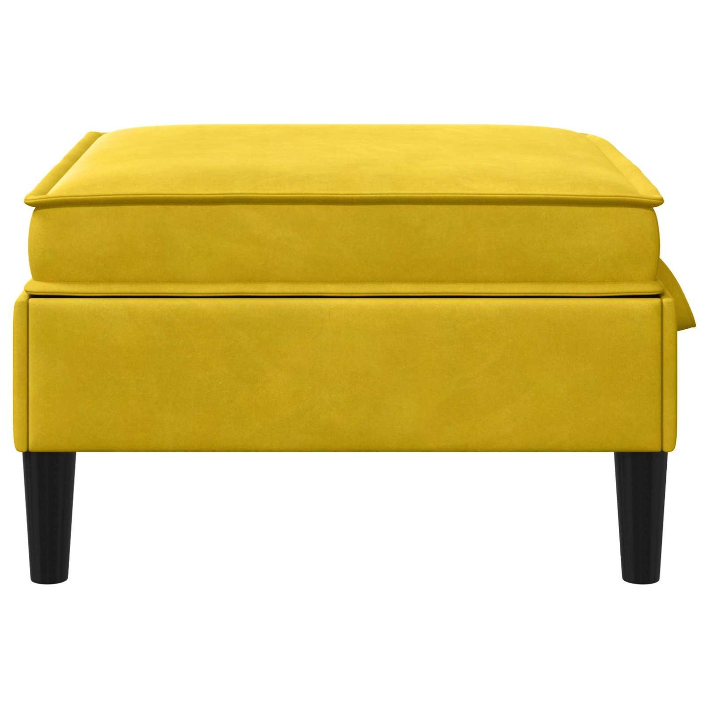 Sofa Kruk met Opslag Geel Fluweel is nu te koop bij PeponiXL, paradijselijk wonen!