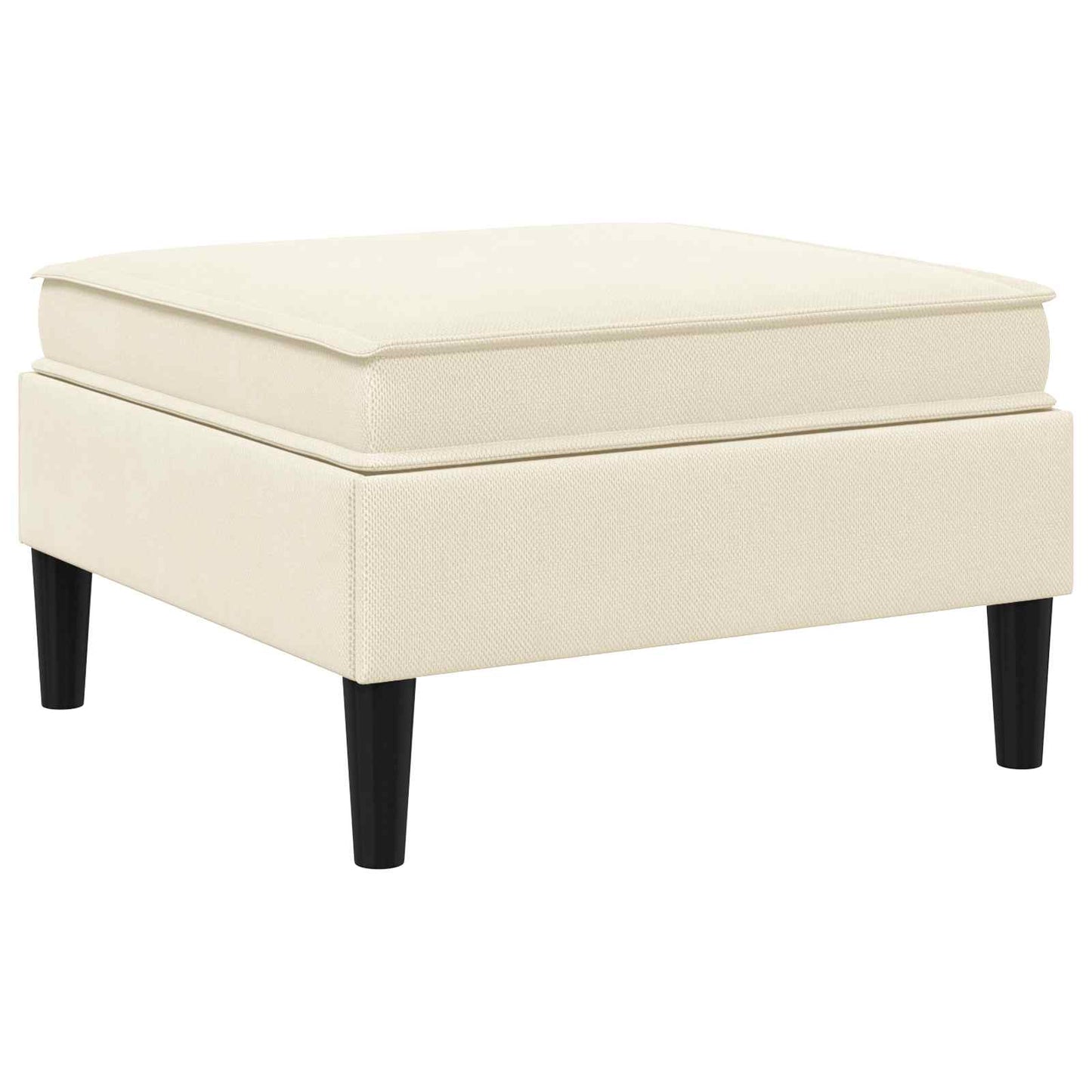 Sofa Kruk met Opslag Crèmekleurig Fluweel is nu te koop bij PeponiXL, paradijselijk wonen!