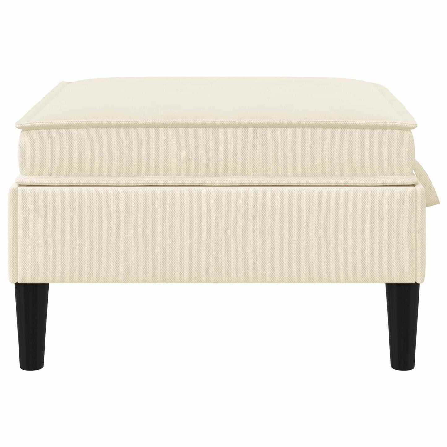 Sofa Kruk met Opslag Crèmekleurig Fluweel is nu te koop bij PeponiXL, paradijselijk wonen!