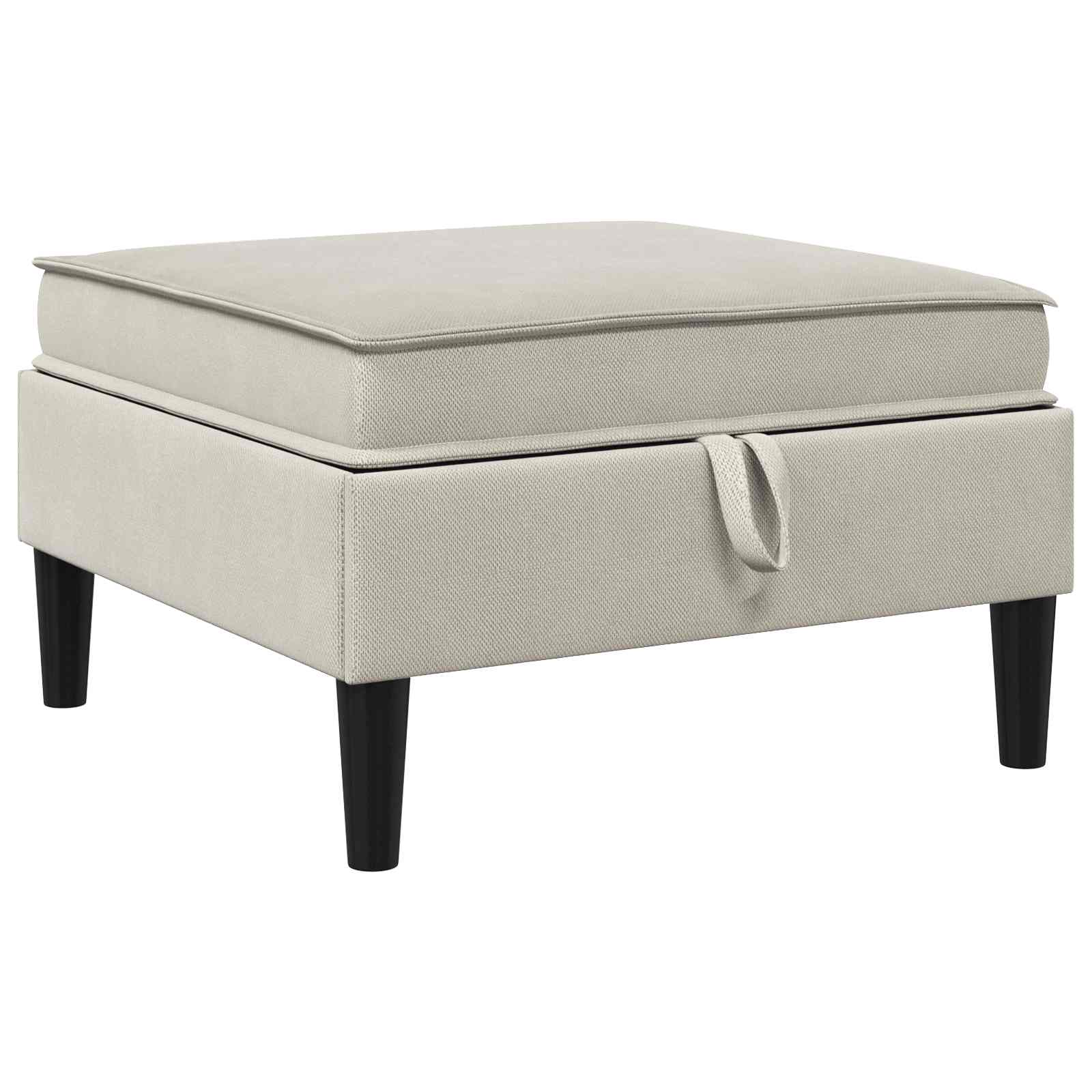 Sofa Kruk met Opslag Havermout Fluweel is nu te koop bij PeponiXL, paradijselijk wonen!