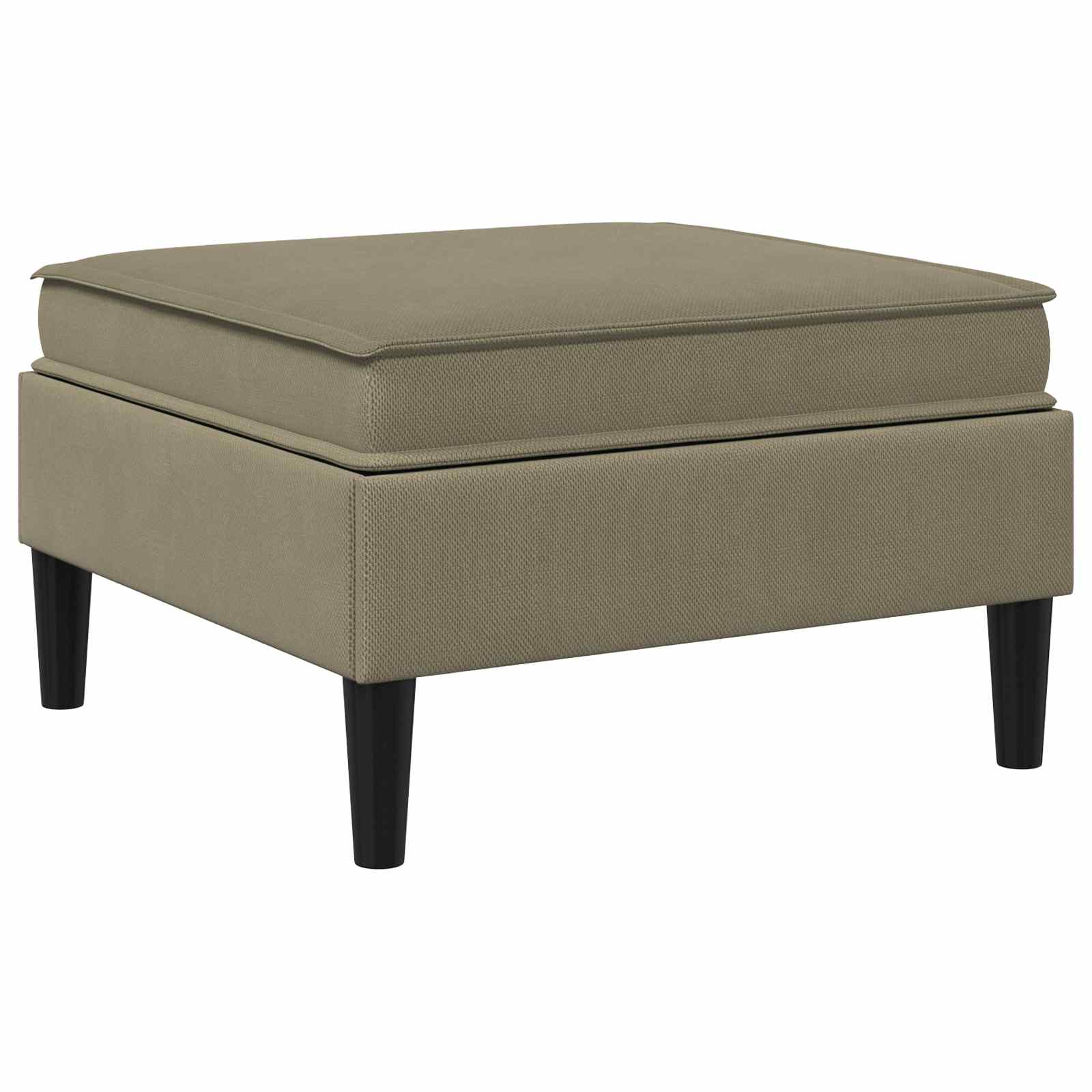 Sofa Kruk met Opslag Kaki Fluweel is nu te koop bij PeponiXL, paradijselijk wonen!
