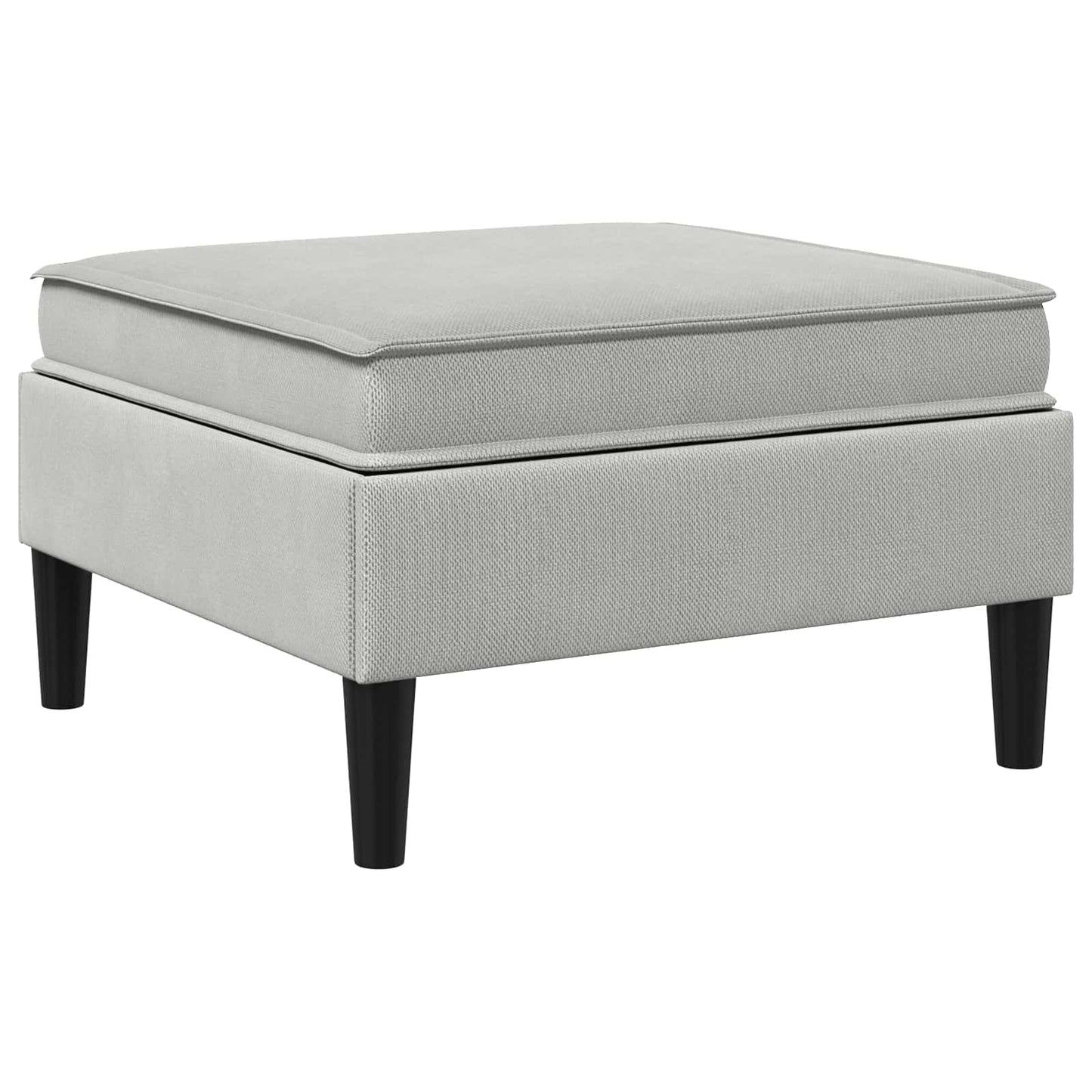 Sofa Kruk met Opslag Lichtgrijs Fluweel is nu te koop bij PeponiXL, paradijselijk wonen!