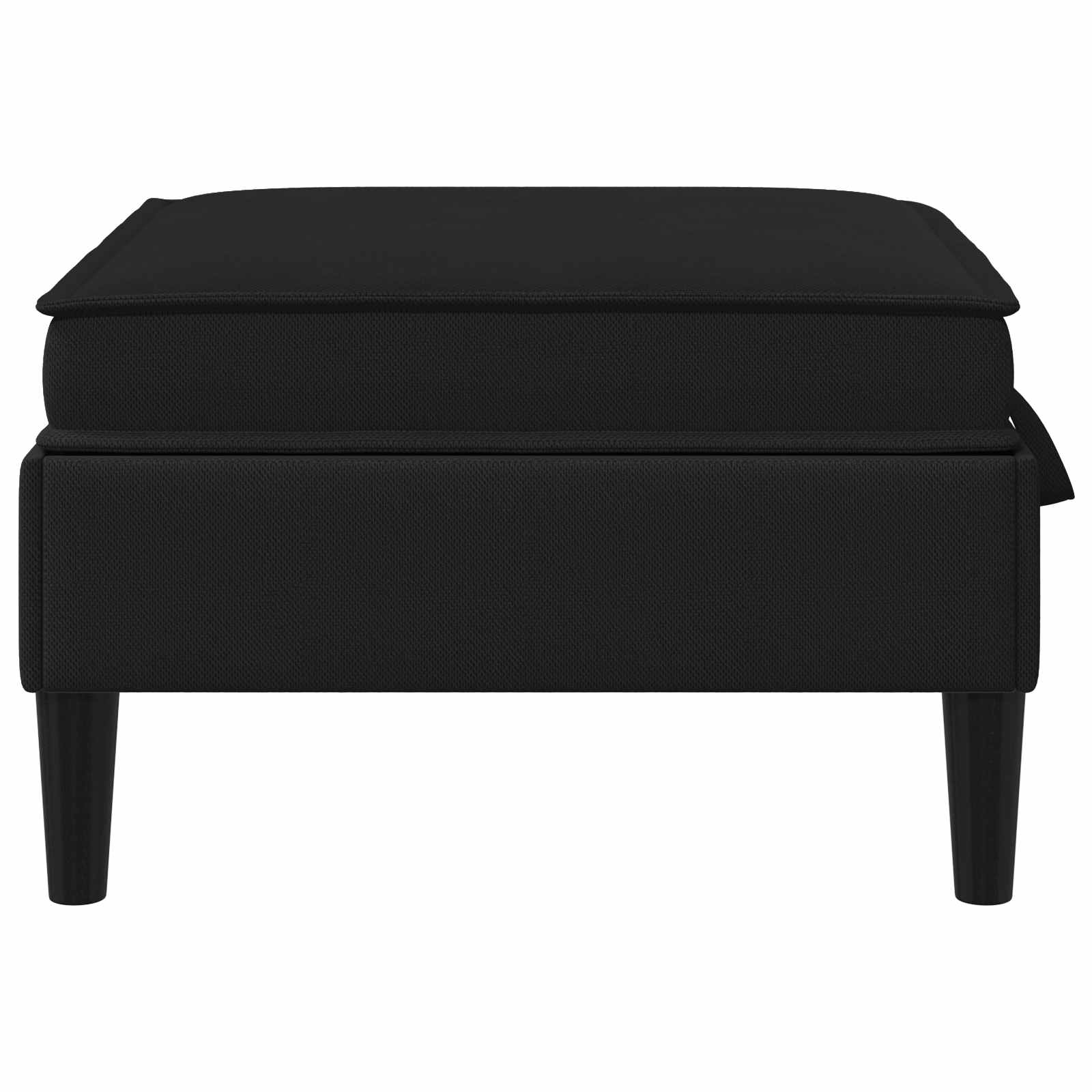 Sofa Kruk met Opslag Zwart Fluweel is nu te koop bij PeponiXL, paradijselijk wonen!