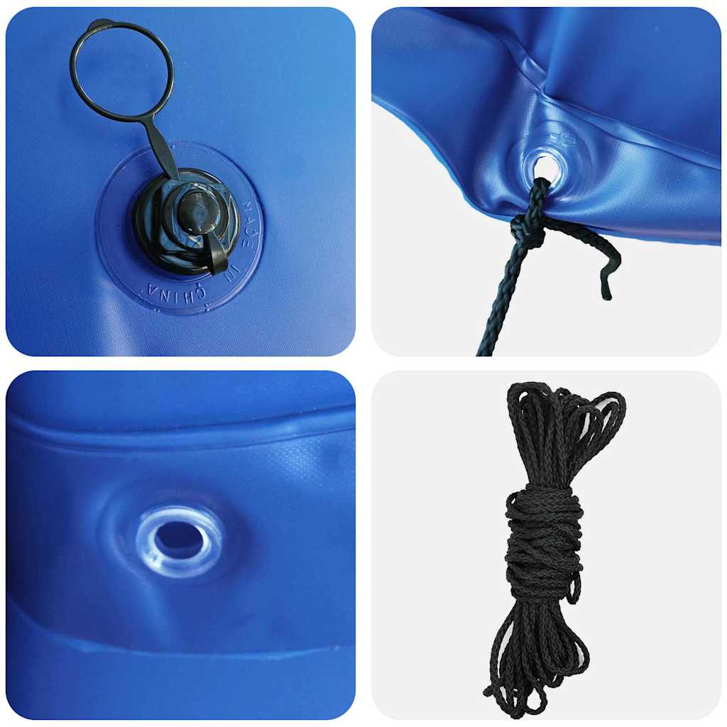 Winter Pool Kussen Blauw Ø 220 x 140 cm PVC is nu te koop bij PeponiXL, paradijselijk wonen!