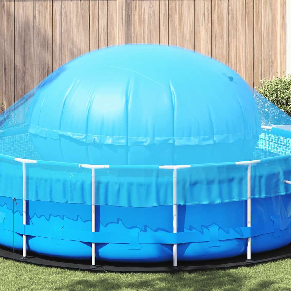 Winter Pool Kussen Blauw Ø 220 x 140 cm PVC is nu te koop bij PeponiXL, paradijselijk wonen!