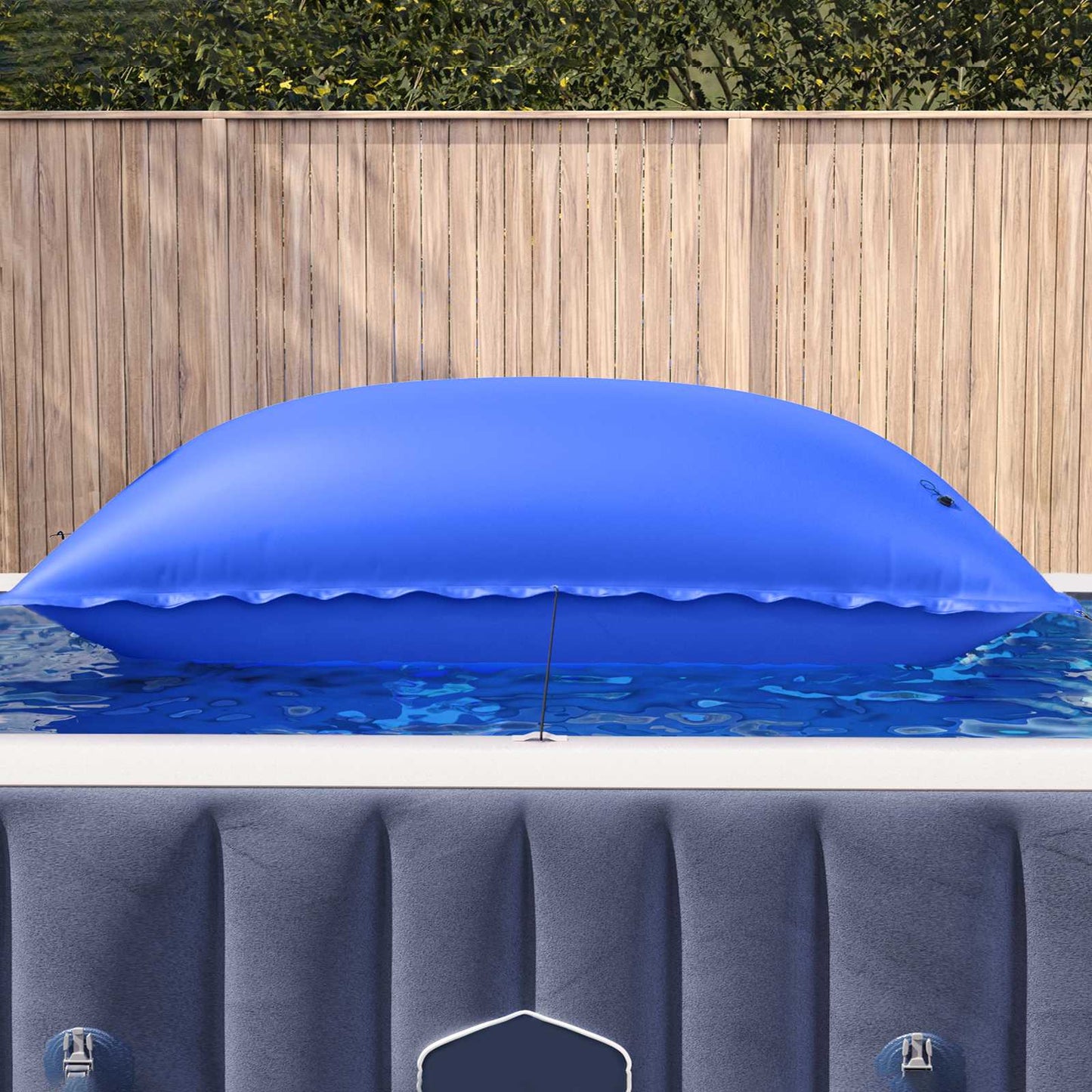 Winter Pool Kussen Blauw 380 x 180 x 140 cm PVC is nu te koop bij PeponiXL, paradijselijk wonen!