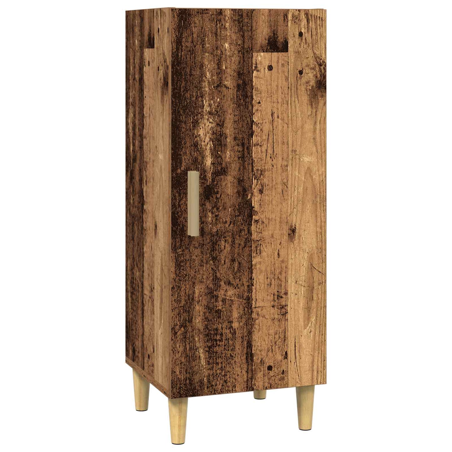Dressoir Oud Hout 34,5 x 34 x 90 cm Bewerkt hout is nu te koop bij PeponiXL, paradijselijk wonen!