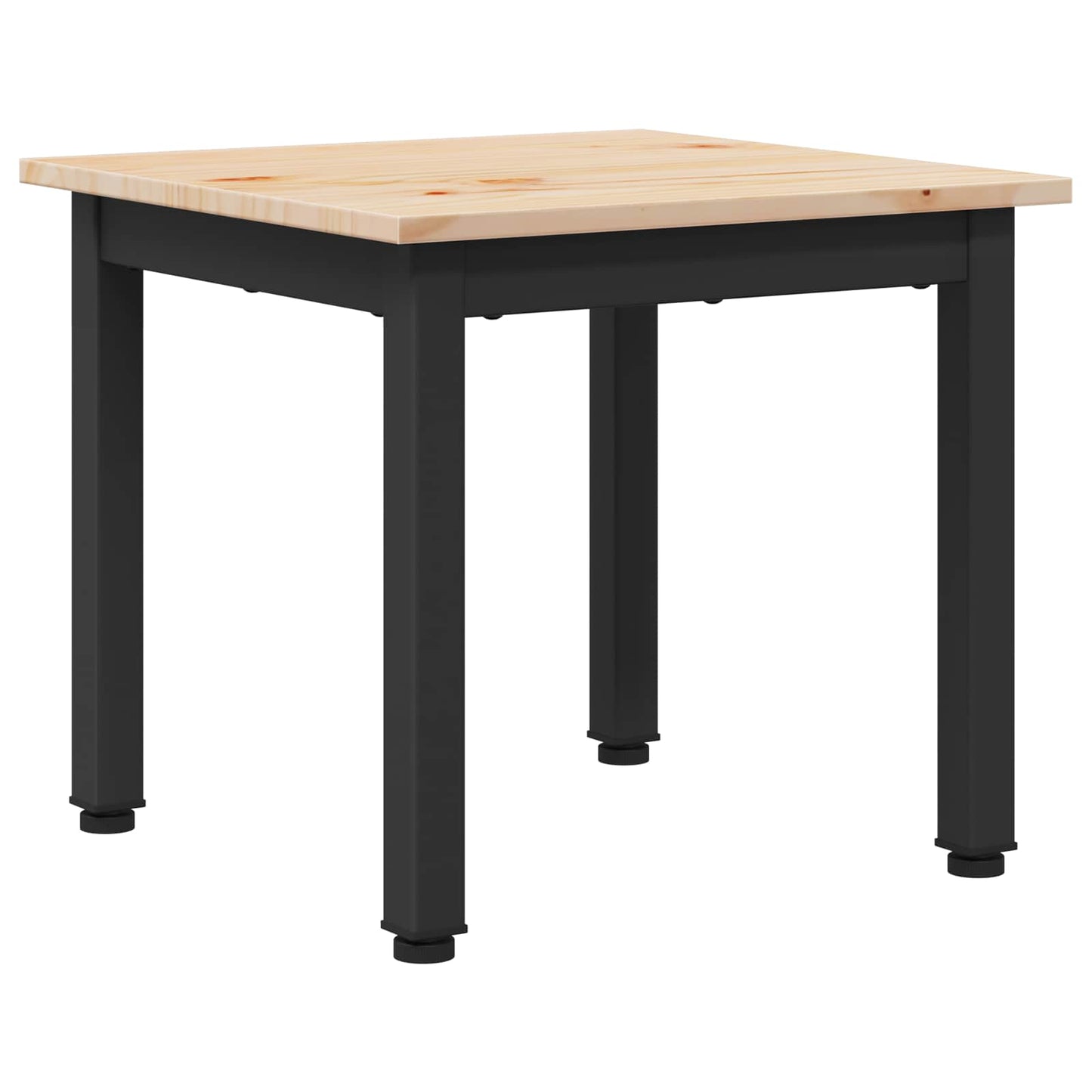 Salontafel Naturel 40 x 40 x 36 cm Massief grenenhout is nu te koop bij PeponiXL, paradijselijk wonen!