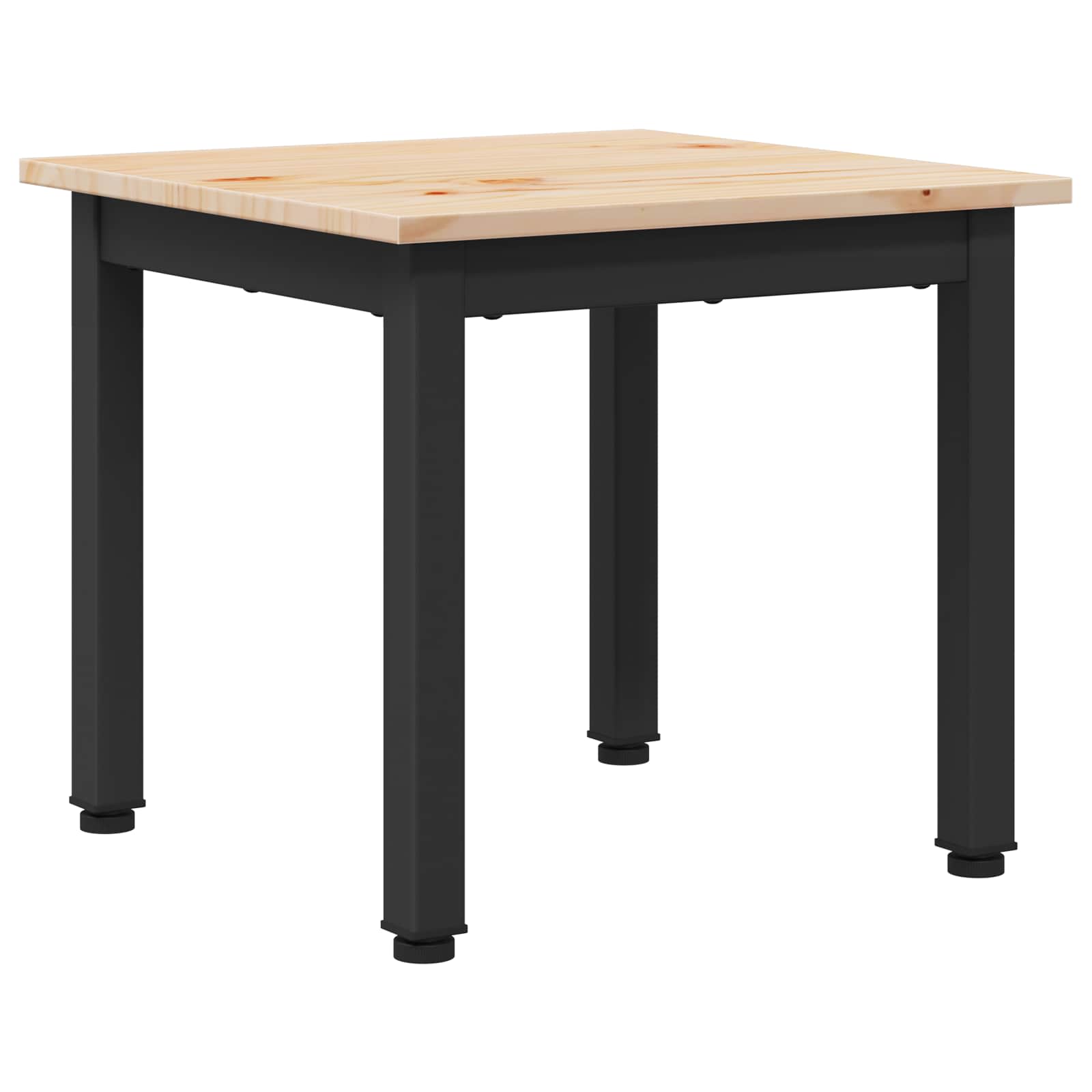 Salontafel Naturel 40 x 40 x 36 cm Massief grenenhout is nu te koop bij PeponiXL, paradijselijk wonen!