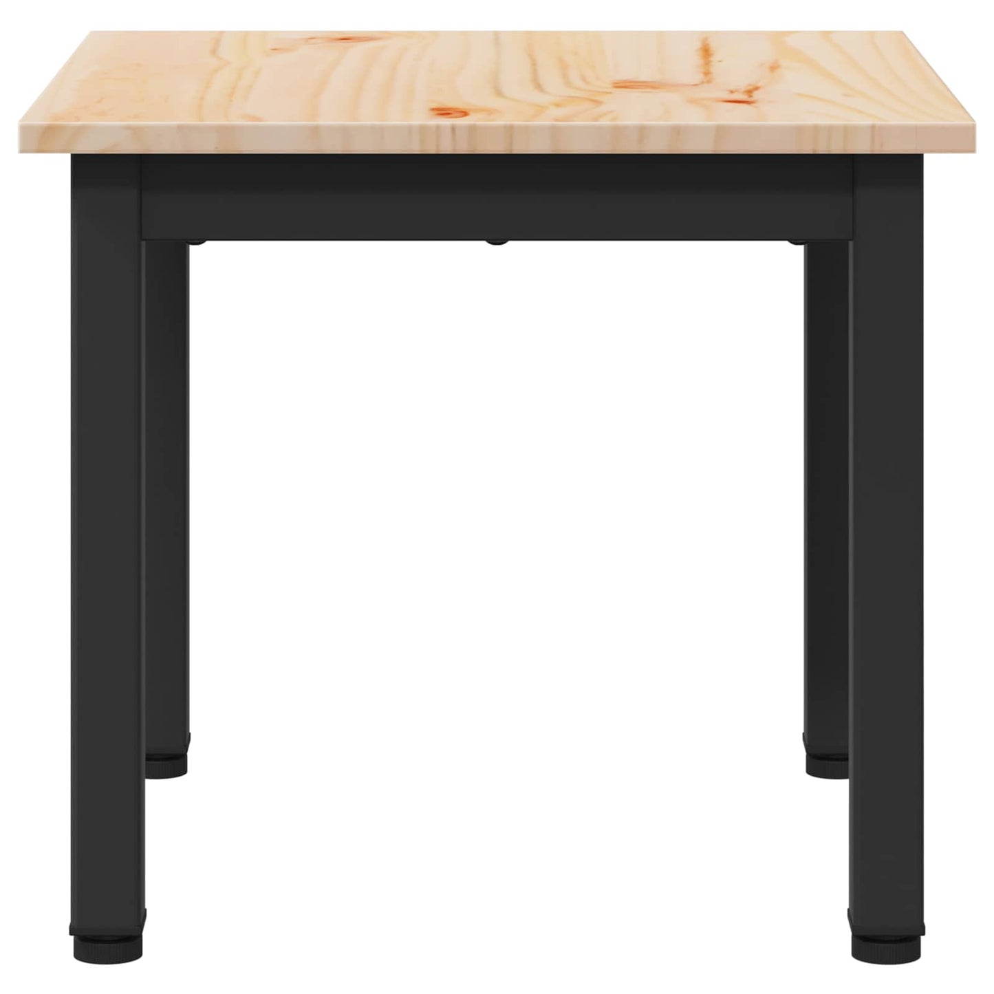Salontafel Naturel 40 x 40 x 36 cm Massief grenenhout is nu te koop bij PeponiXL, paradijselijk wonen!