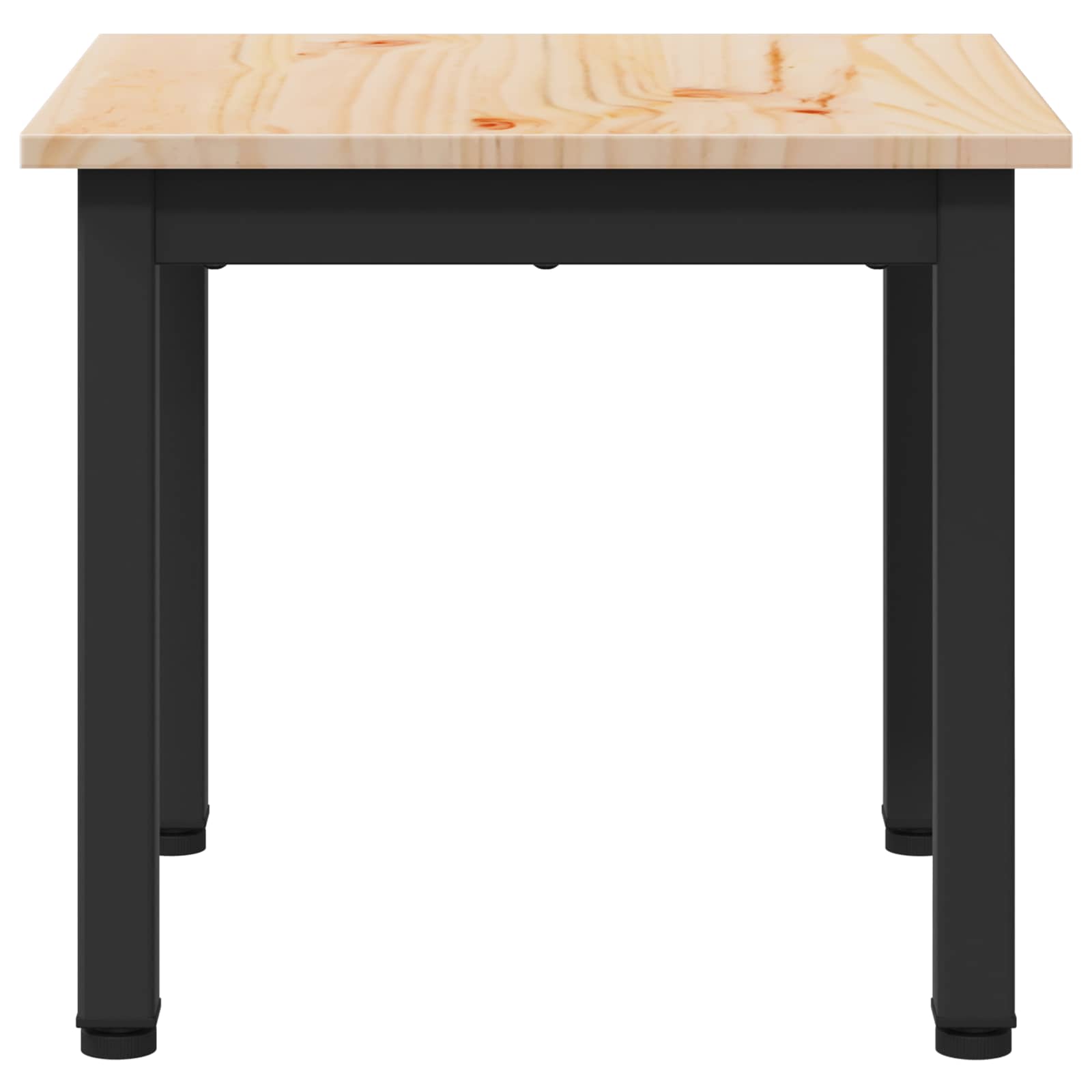 Salontafel Naturel 40 x 40 x 36 cm Massief grenenhout is nu te koop bij PeponiXL, paradijselijk wonen!