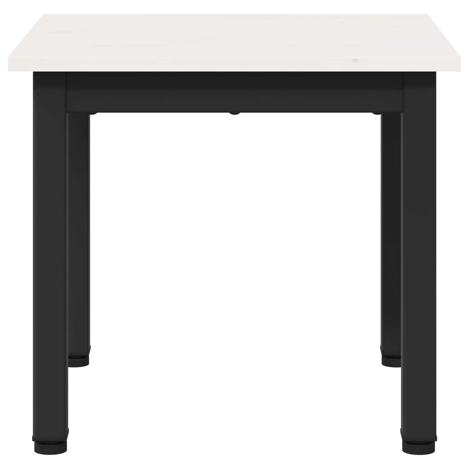 Salontafel Wit 40 x 40 x 36 cm Massief grenenhout is nu te koop bij PeponiXL, paradijselijk wonen!