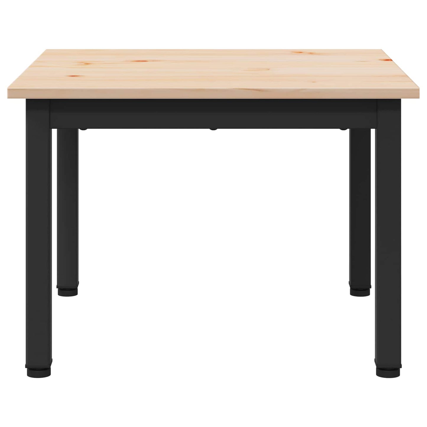 Salontafel Naturel 50 x 50 x 36 cm Massief grenenhout is nu te koop bij PeponiXL, paradijselijk wonen!