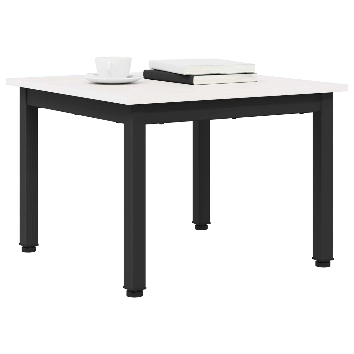 Salontafel Wit 50 x 50 x 36 cm Massief grenenhout is nu te koop bij PeponiXL, paradijselijk wonen!