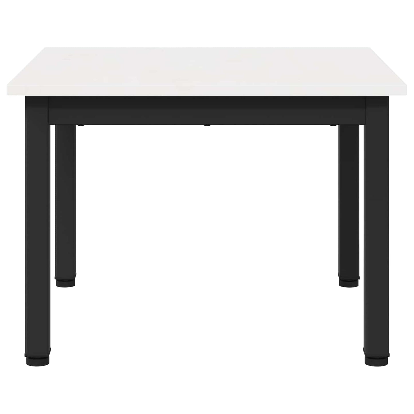 Salontafel Wit 50 x 50 x 36 cm Massief grenenhout is nu te koop bij PeponiXL, paradijselijk wonen!