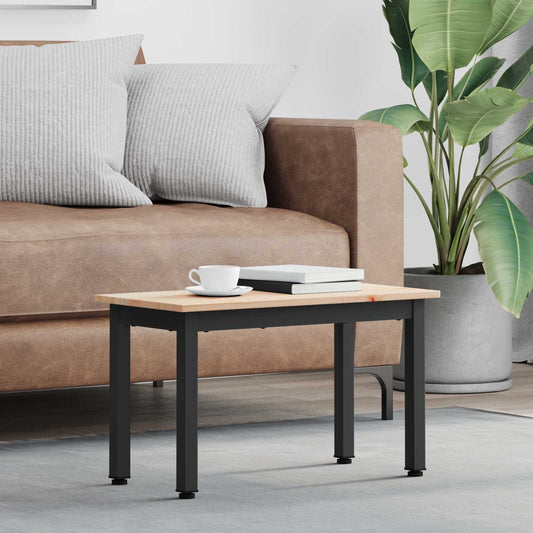 Salontafel Naturel 60 x 30 x 36 cm Massief grenenhout is nu te koop bij PeponiXL, paradijselijk wonen!