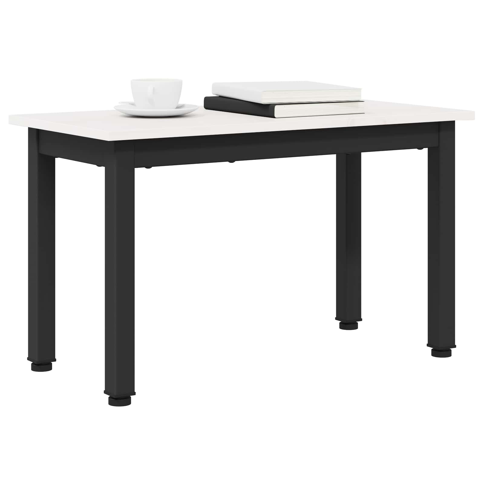 Salontafel Wit 60 x 30 x 36 cm Massief grenenhout is nu te koop bij PeponiXL, paradijselijk wonen!