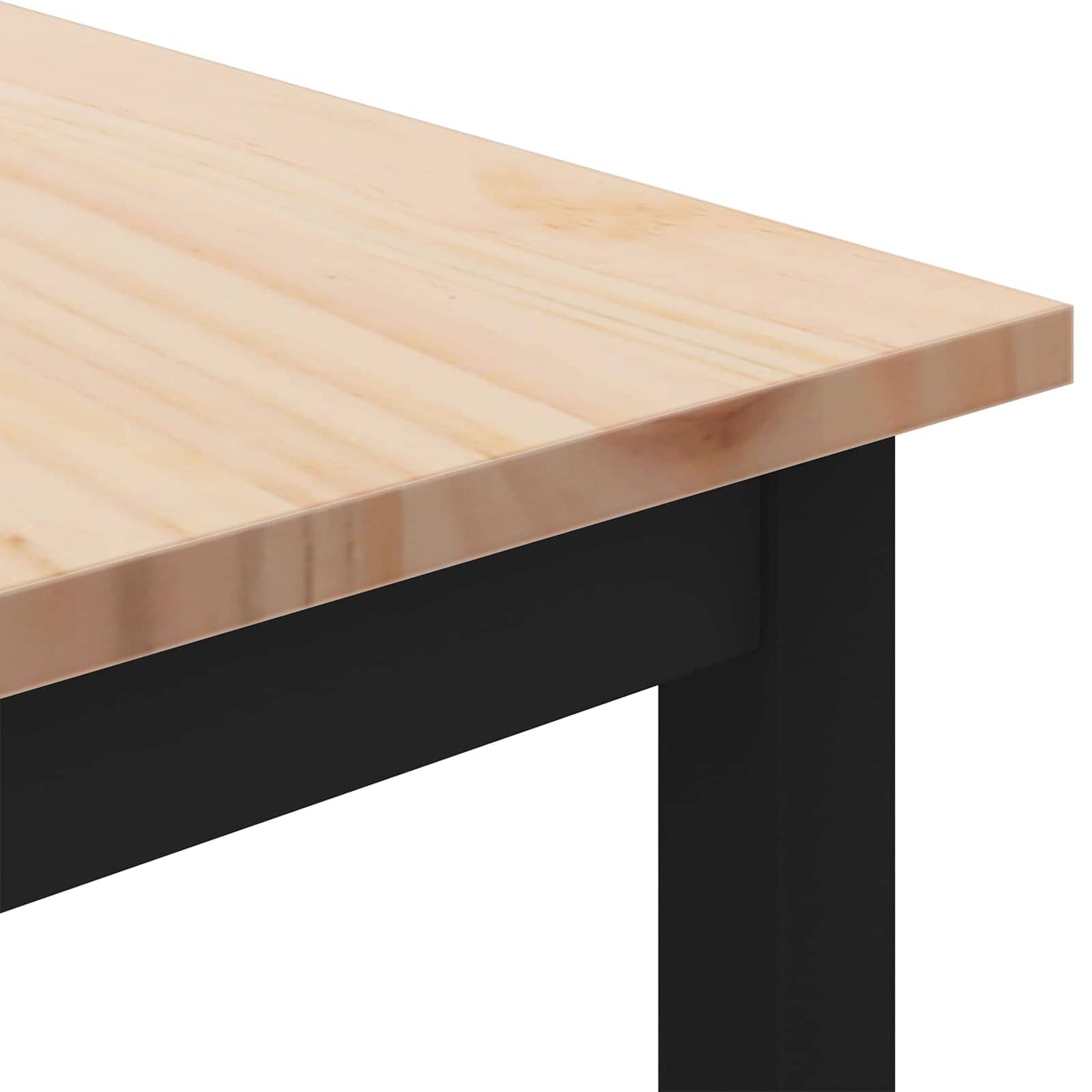 Salontafel Naturel 60 x 60 x 36 cm Massief grenenhout is nu te koop bij PeponiXL, paradijselijk wonen!