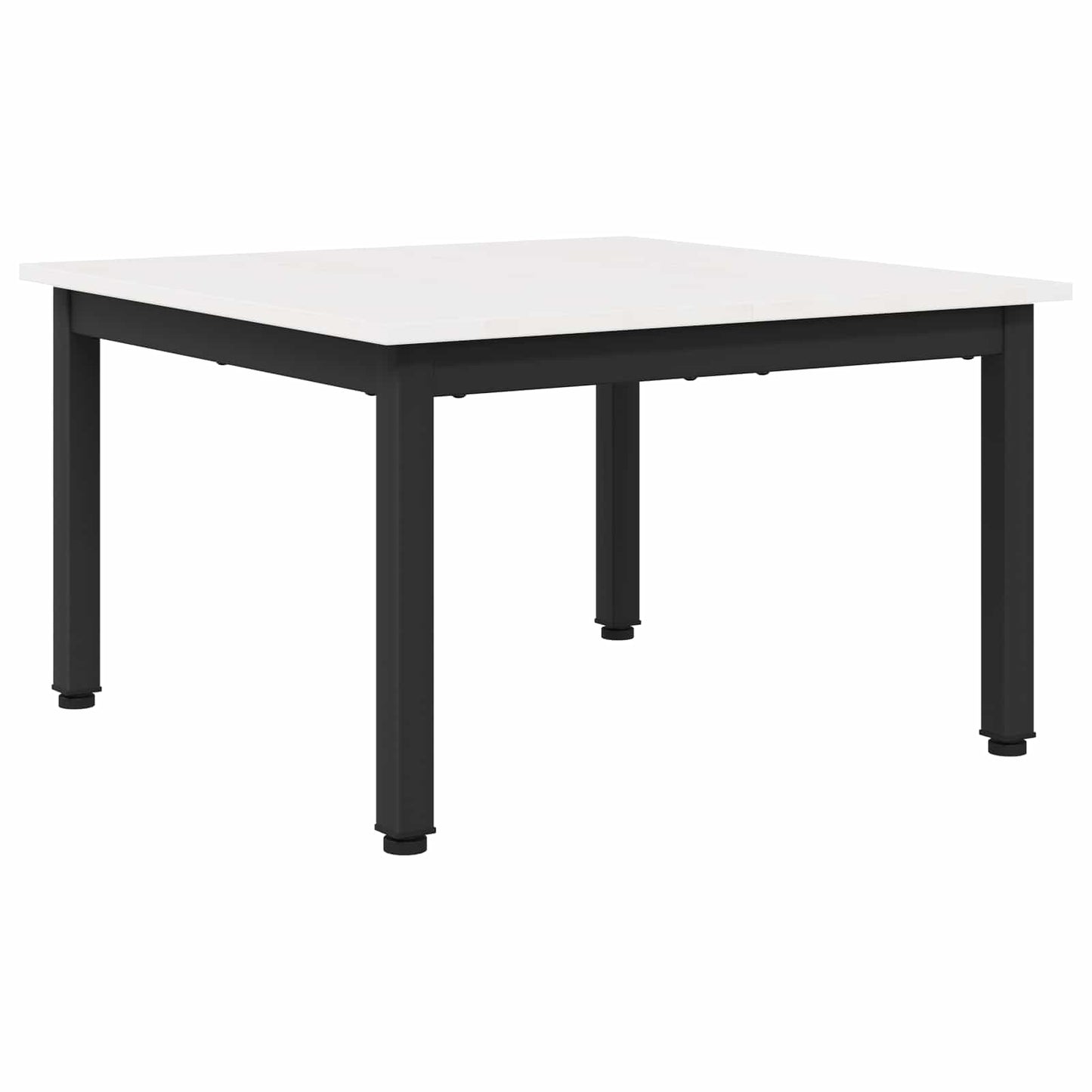 Salontafel Wit 60 x 60 x 36 cm Massief grenenhout is nu te koop bij PeponiXL, paradijselijk wonen!