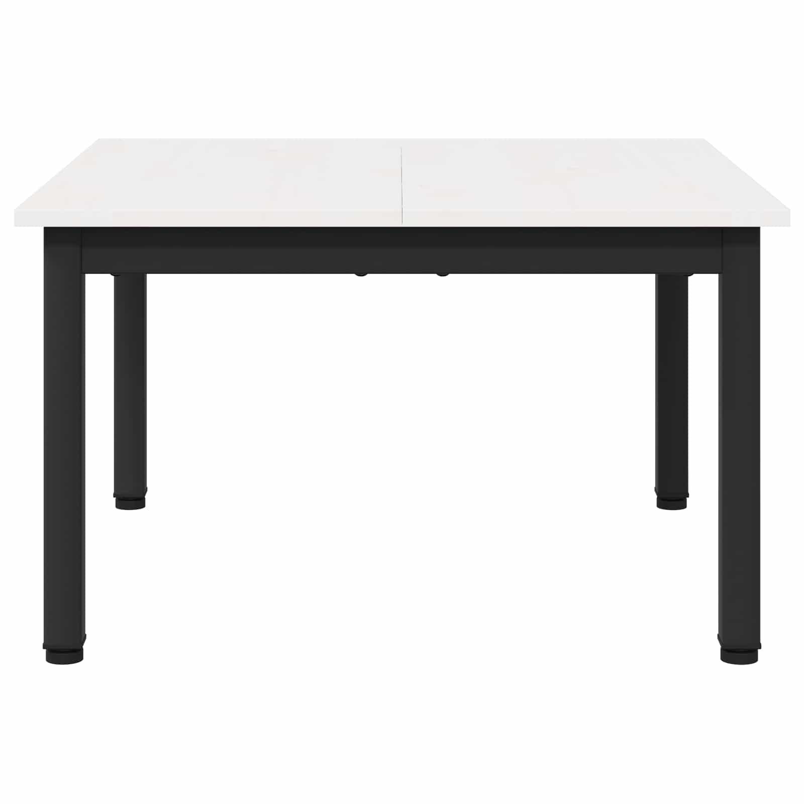 Salontafel Wit 60 x 60 x 36 cm Massief grenenhout is nu te koop bij PeponiXL, paradijselijk wonen!